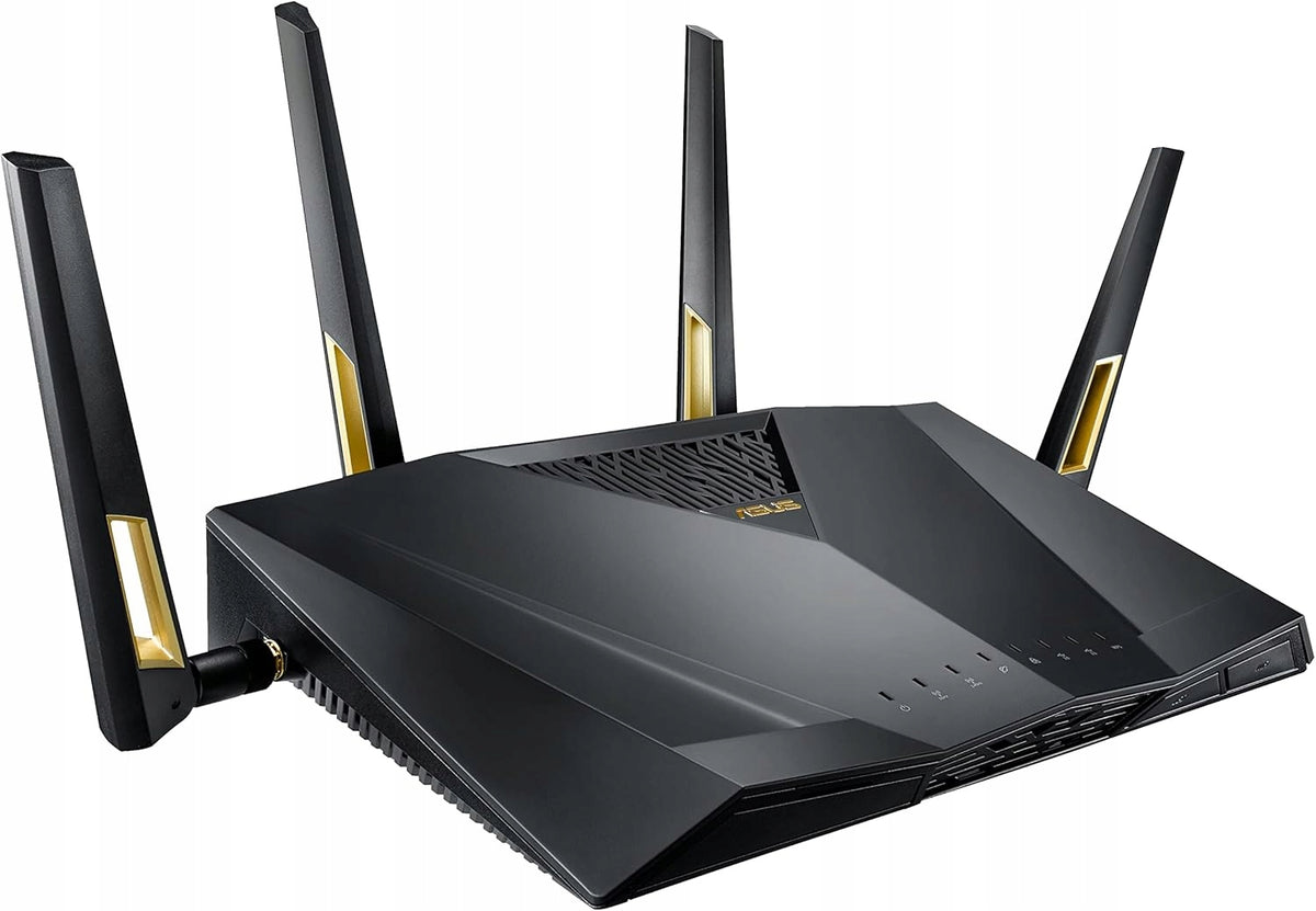 Gaming Router ASUS RT-AX88U 802.11ax (Wi-Fi 6) 8xLAN-1Gb 2xUSB EAN (GTIN) 4718017128742