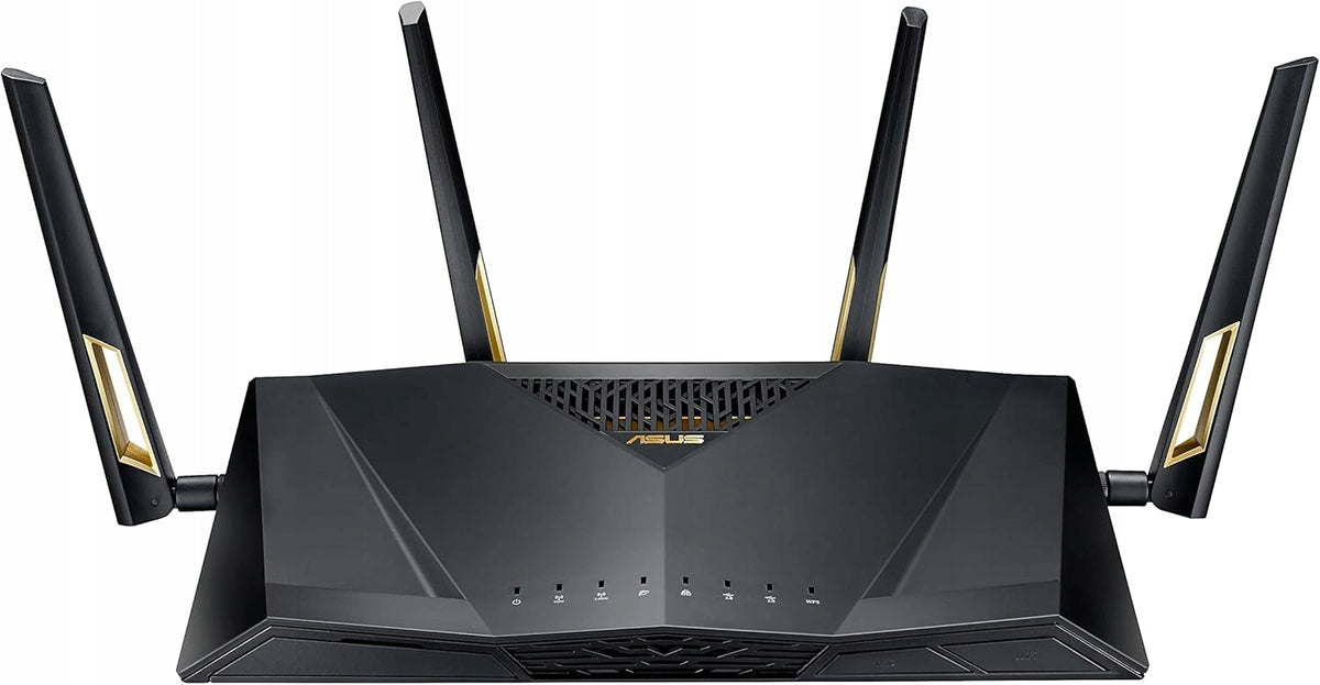 Gaming Router ASUS RT-AX88U 802.11ax (Wi-Fi 6) 8xLAN-1Gb 2xUSB Manufacturer code RT-AX88U