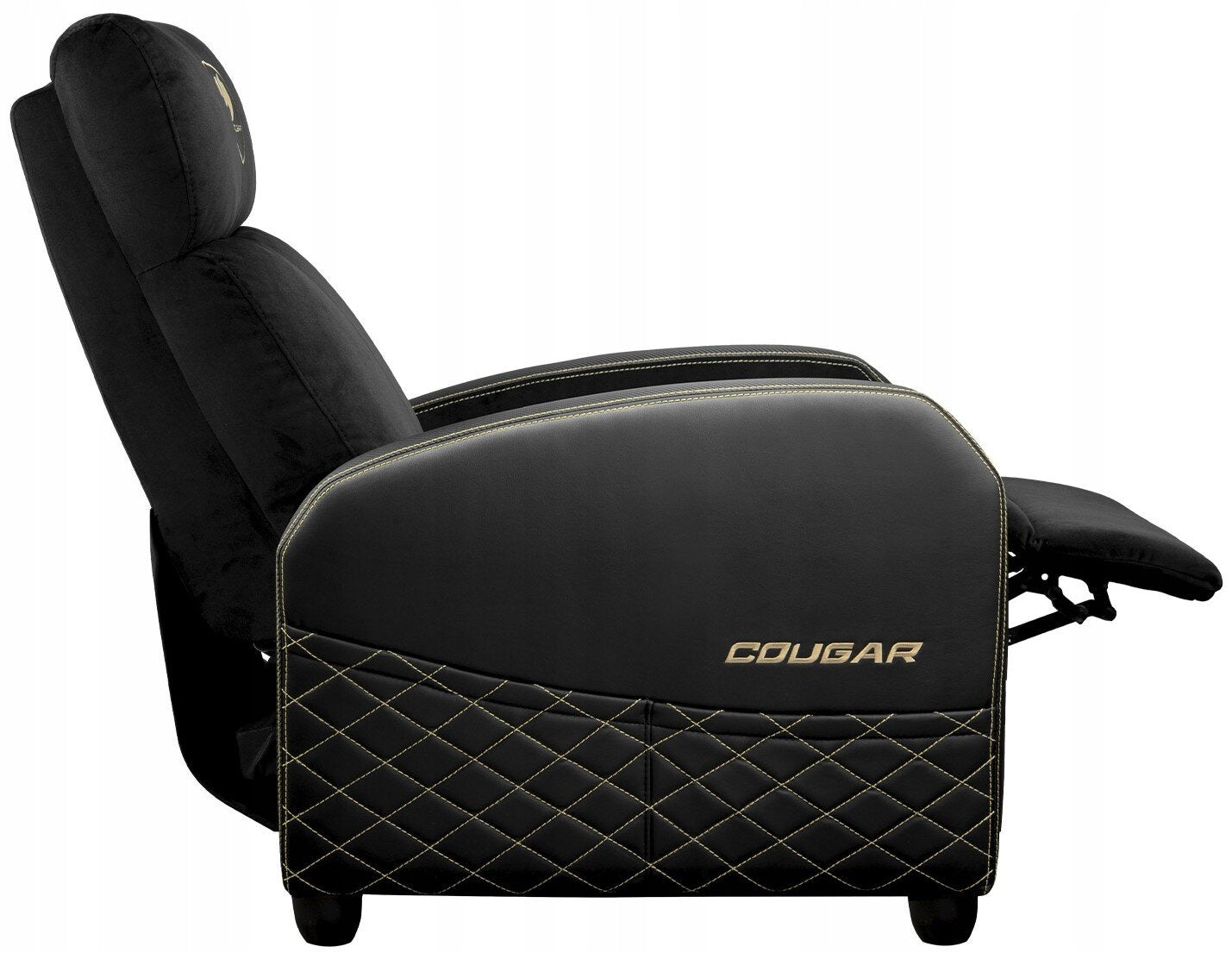 Gaming Sofa COUGAR Elite Black and Gold Furniture depth 49 cm