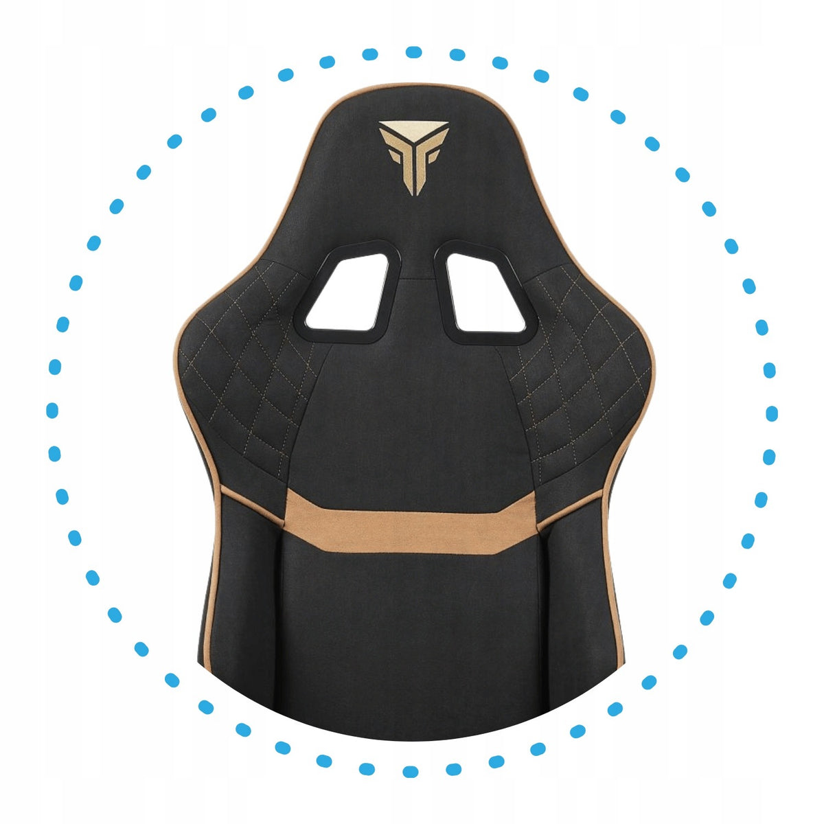 Gaming Swivel Chair Ergonomic For Office Desk Room Black ZOR Furniture depth 65 cm