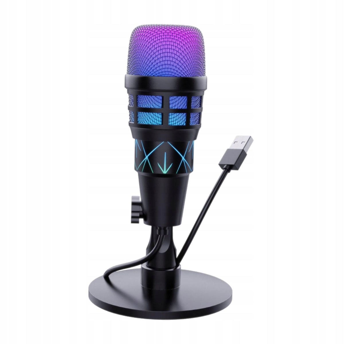 Gaming USB Microphone for PC USB PC Mic for Recording Studio with pattern Packaging status original