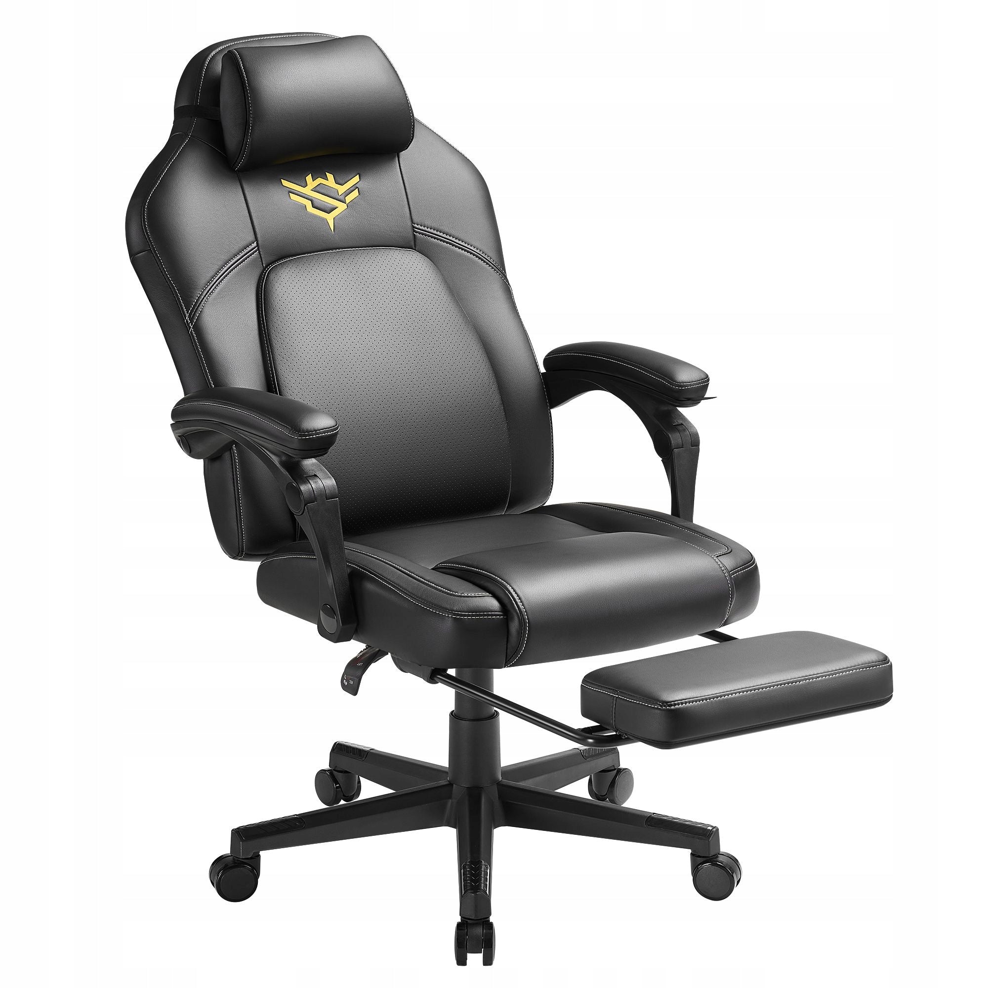 Gaming chair 70x70x119-129 cm Black