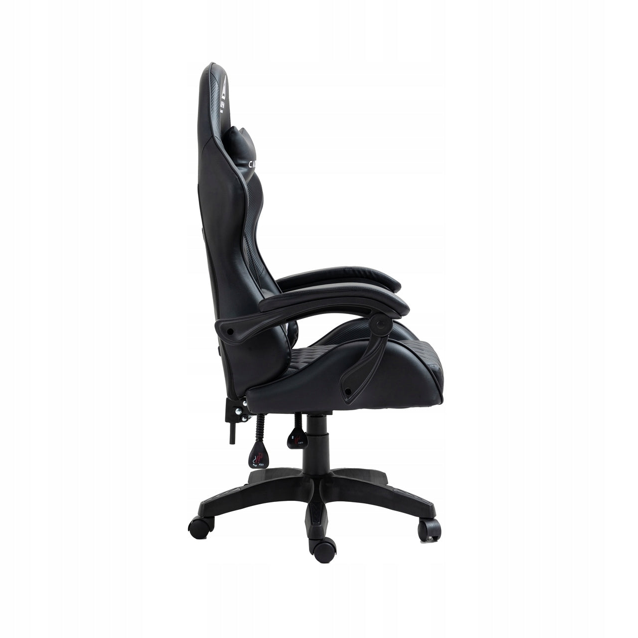 Gaming chair ALPHA office gaming chair swivel bucket black Model CARBON
