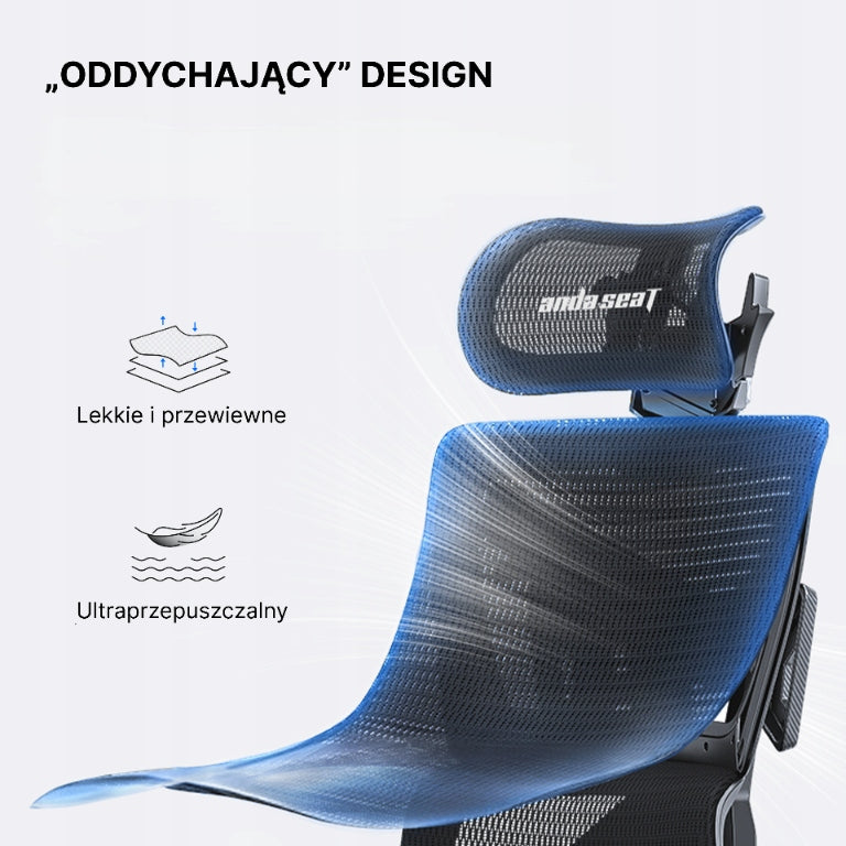 Gaming chair Anda Seat X-Air Pro XL with mesh black office Model X-Air Pro Size XL