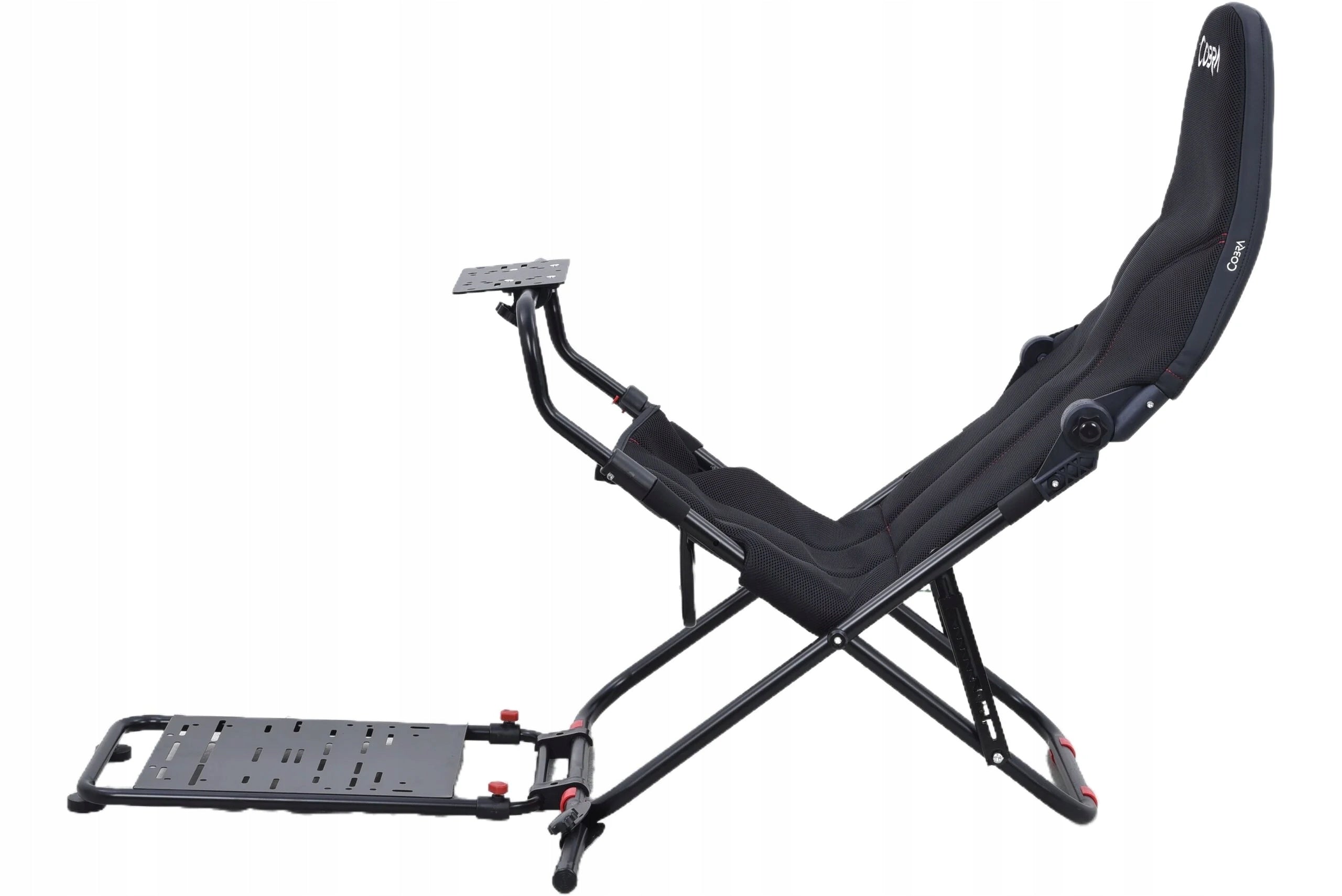 Gaming chair Cobra SIMR11BK black PU leather, ERGOSIM Packaging status original