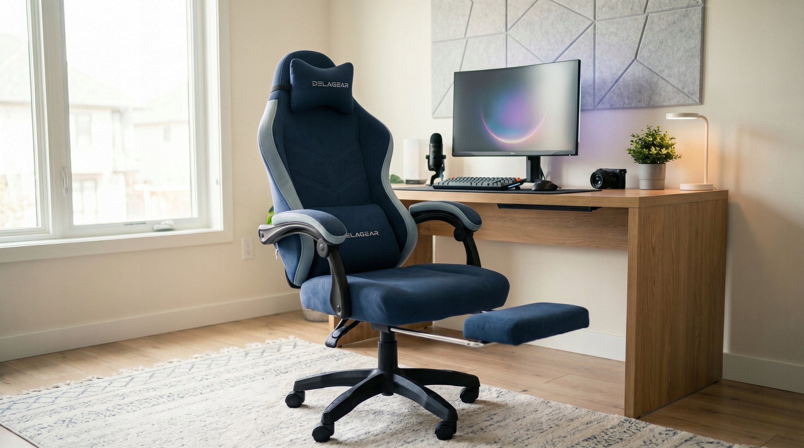 Gaming chair DELAGEAR G 325 dark blue office swivel chair Manufacturer code 5904261532506