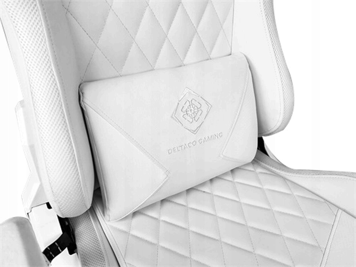 Gaming chair DELTACO WCH90 RGB White Furniture width 70 cm