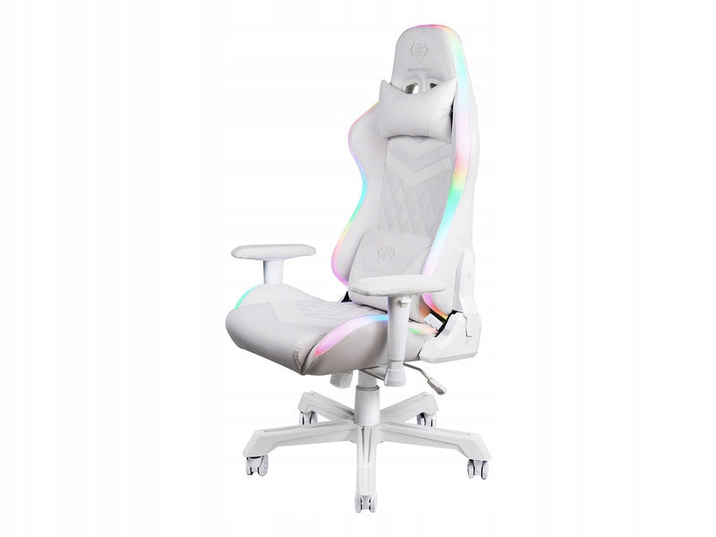 Gaming chair DELTACO WCH90 RGB White