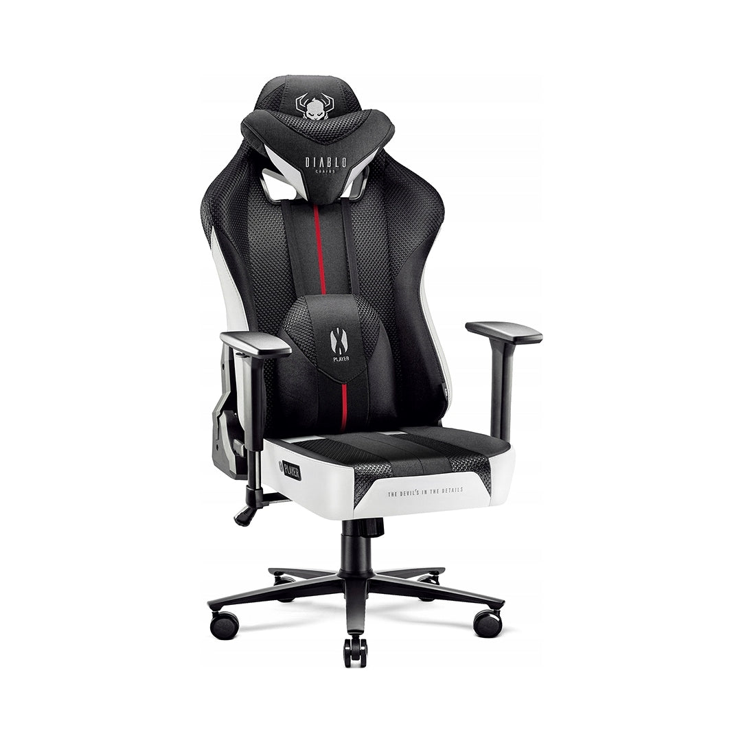 Gaming chair Diablo Chairs X-Player 2.0 Normal Size fabric black
