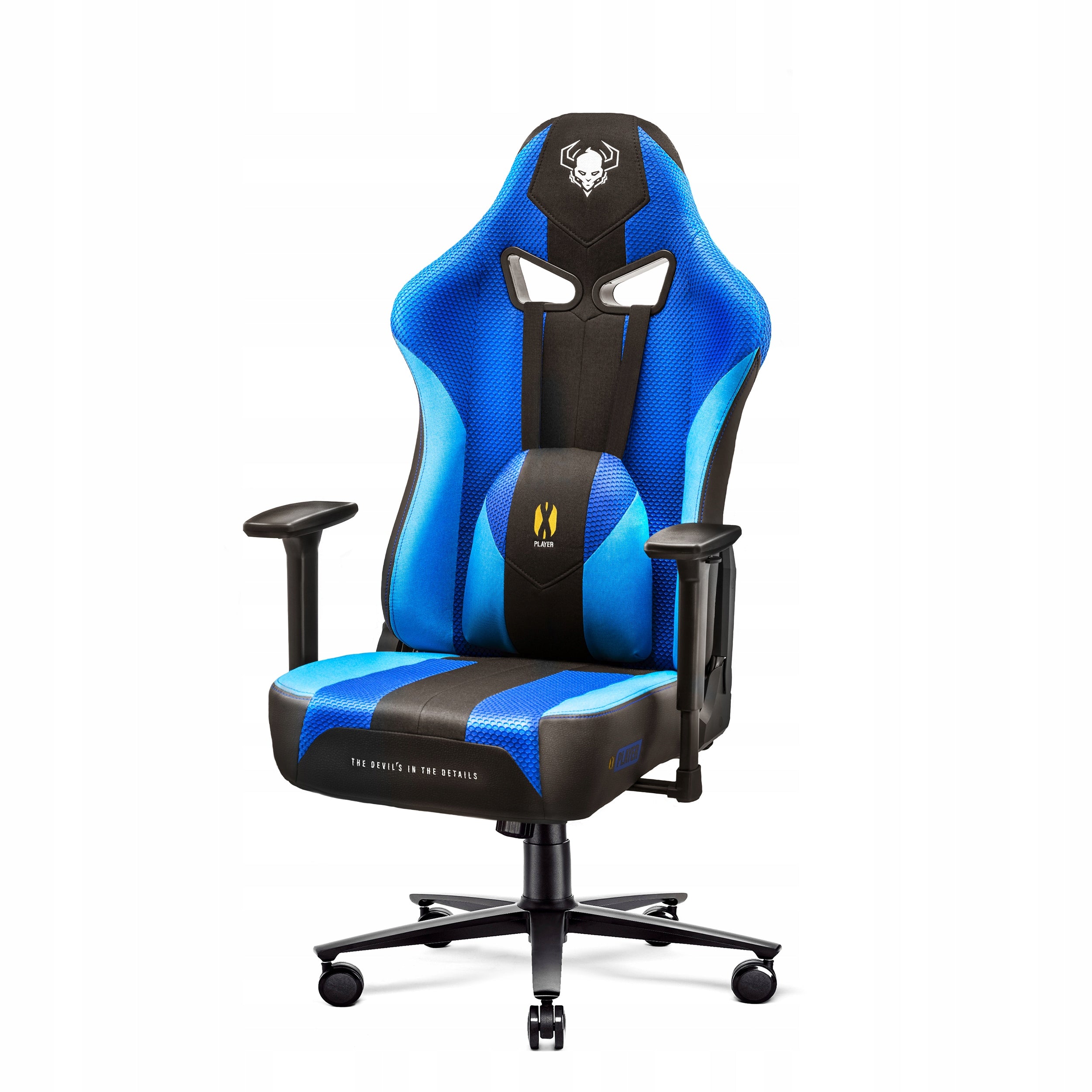Gaming chair Diablo Chairs X-Player 2.0 fabric black-blue Brand Diablo Chairs