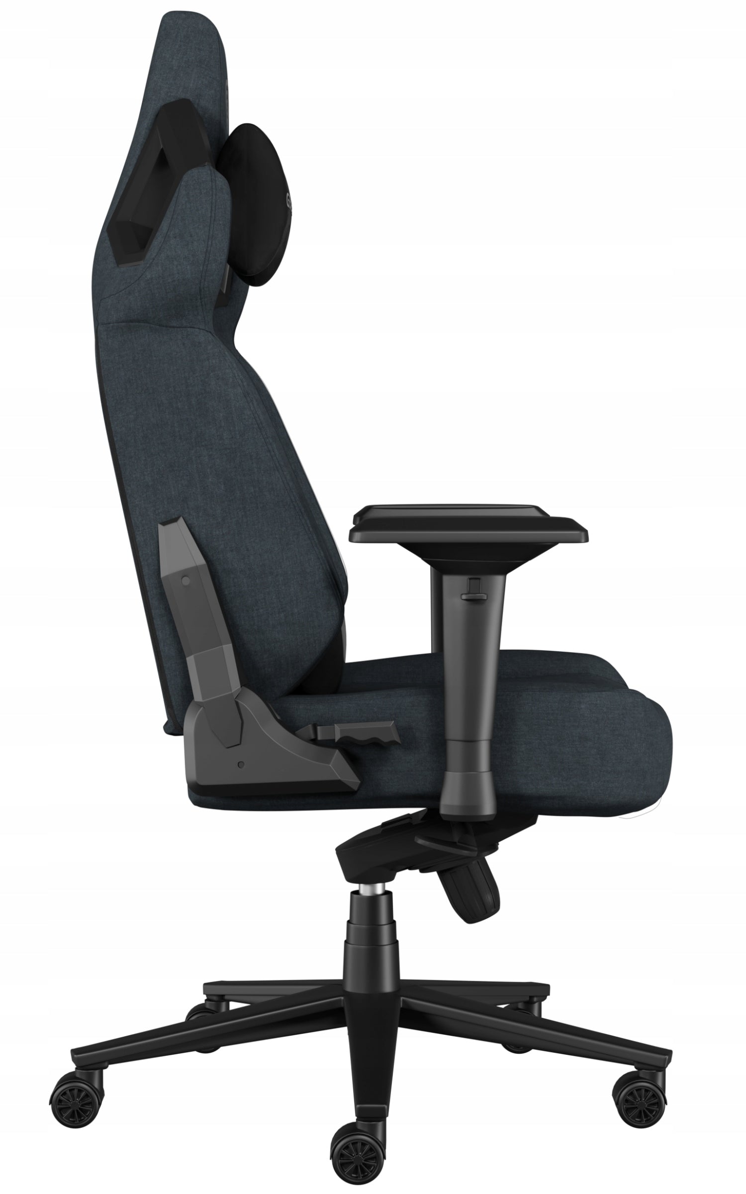 Gaming chair Genesis NITRO 800 grey fabric black - grey wr1 Furniture depth 50 cm