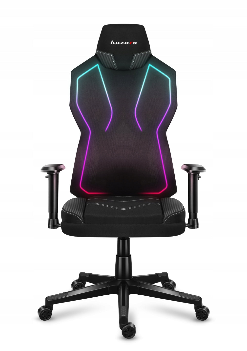 Gaming chair Huzaro Combat 6.2 RGB fabric black Model Combat 6.2 RGB