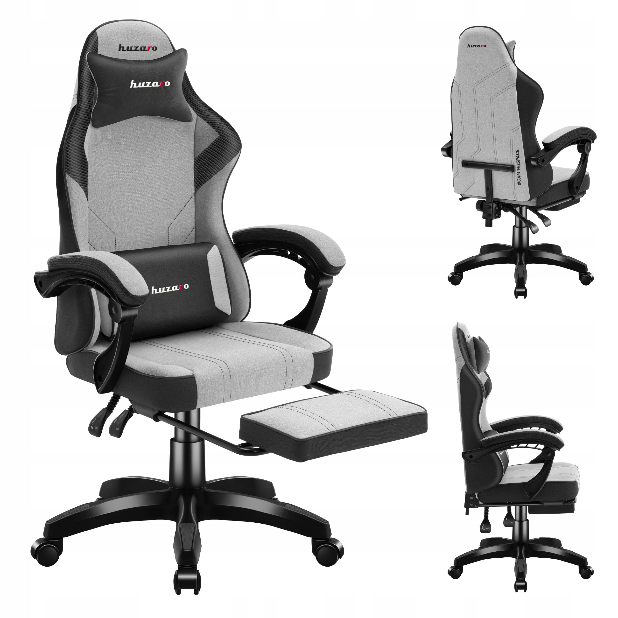 Gaming chair Huzaro Force 3.7 Grey