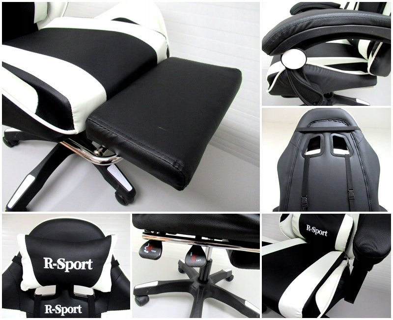 Gaming chair K4 R-Sport for player + massager EAN (GTIN) 5907182630375