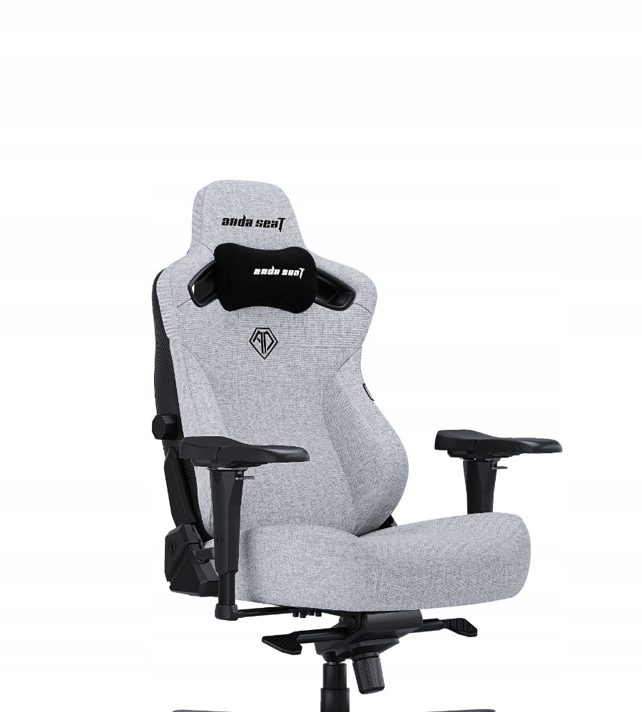 Gaming chair Kaiser 3 PRO XL Anda Seat fabric grey Furniture depth 57.5 cm