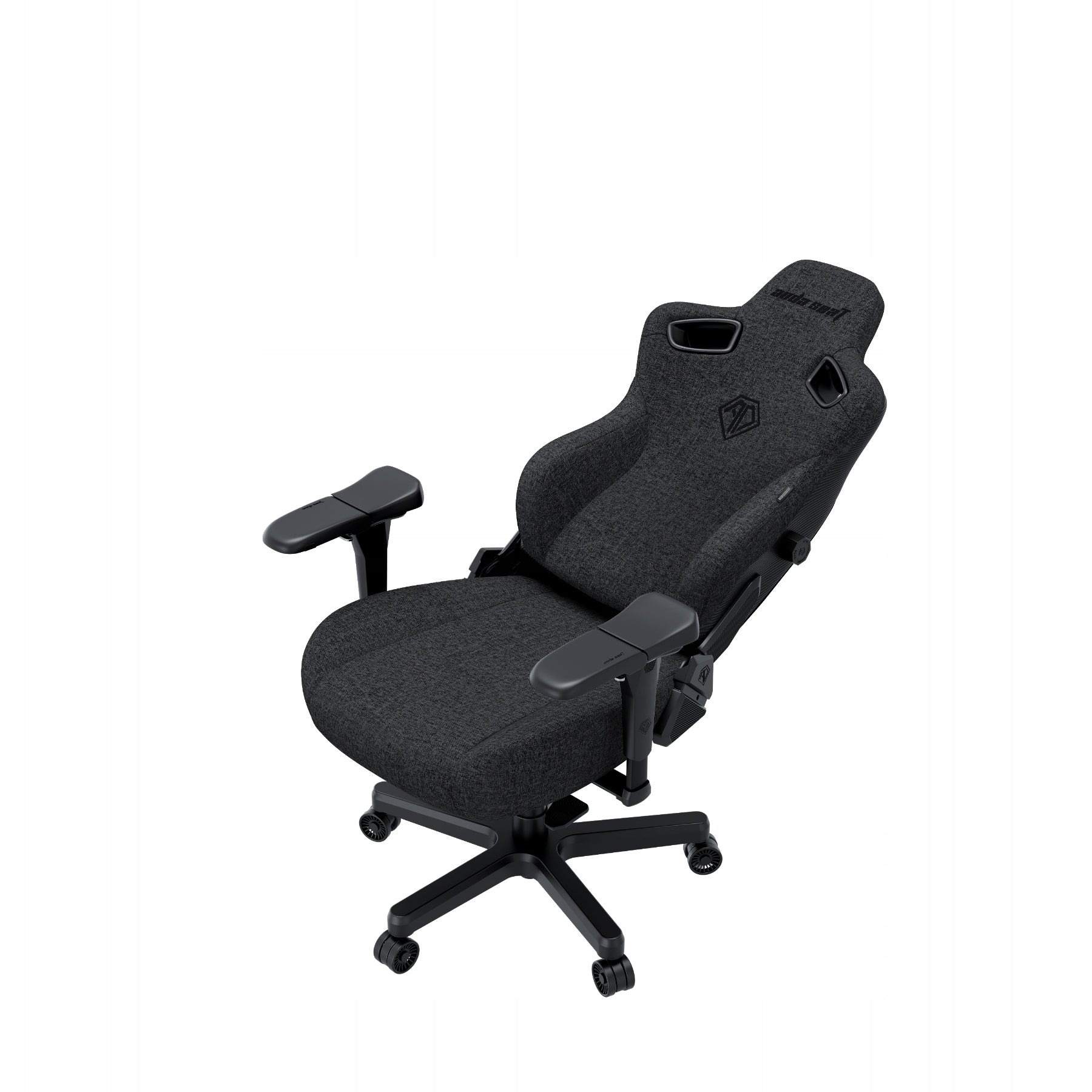 Gaming chair Kaiser 3 PRO XL Anda Seat material dark grey swivel Furniture height 134 cm