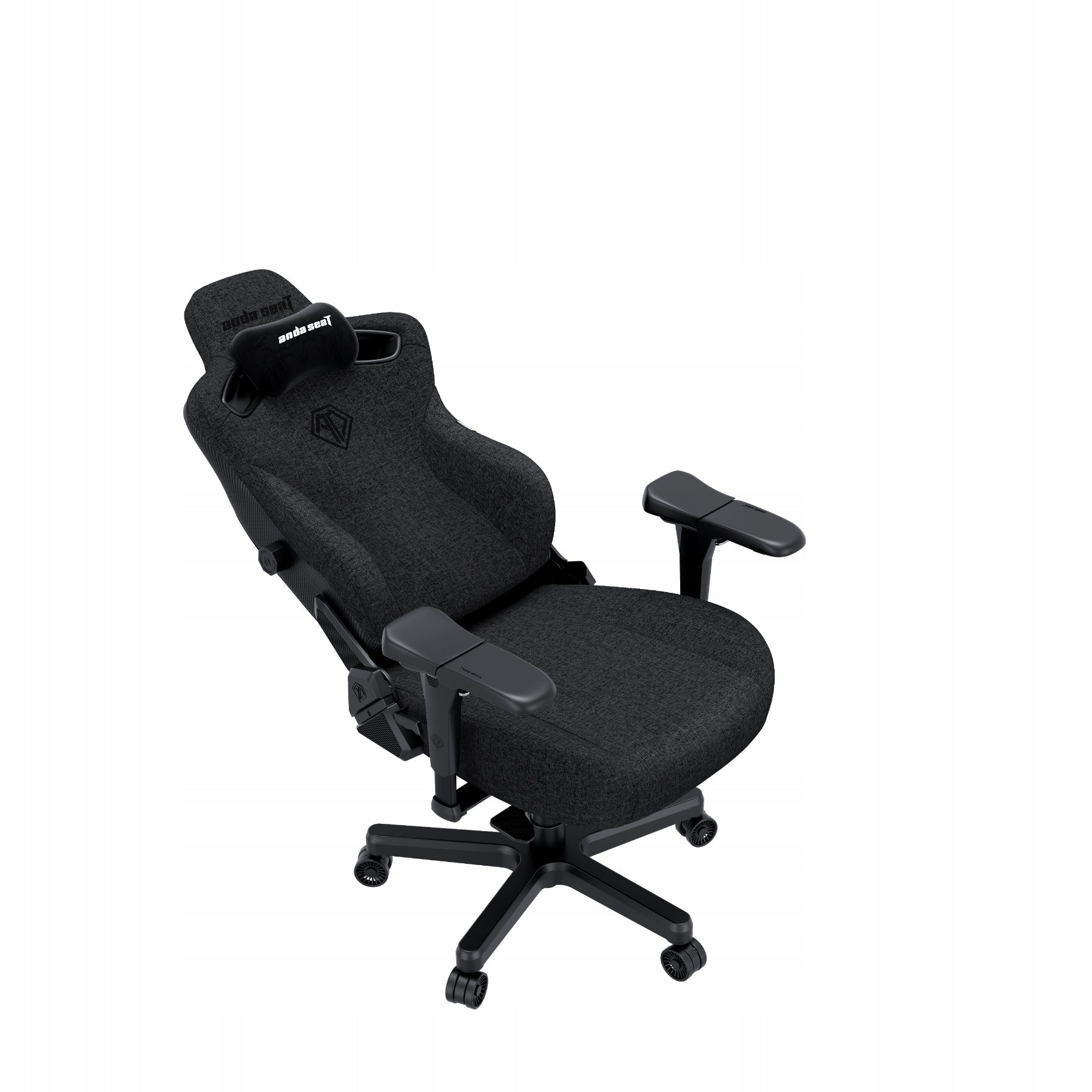 Gaming chair Kaiser 3 PRO XL Anda Seat material dark grey swivel Furniture width 74 cm