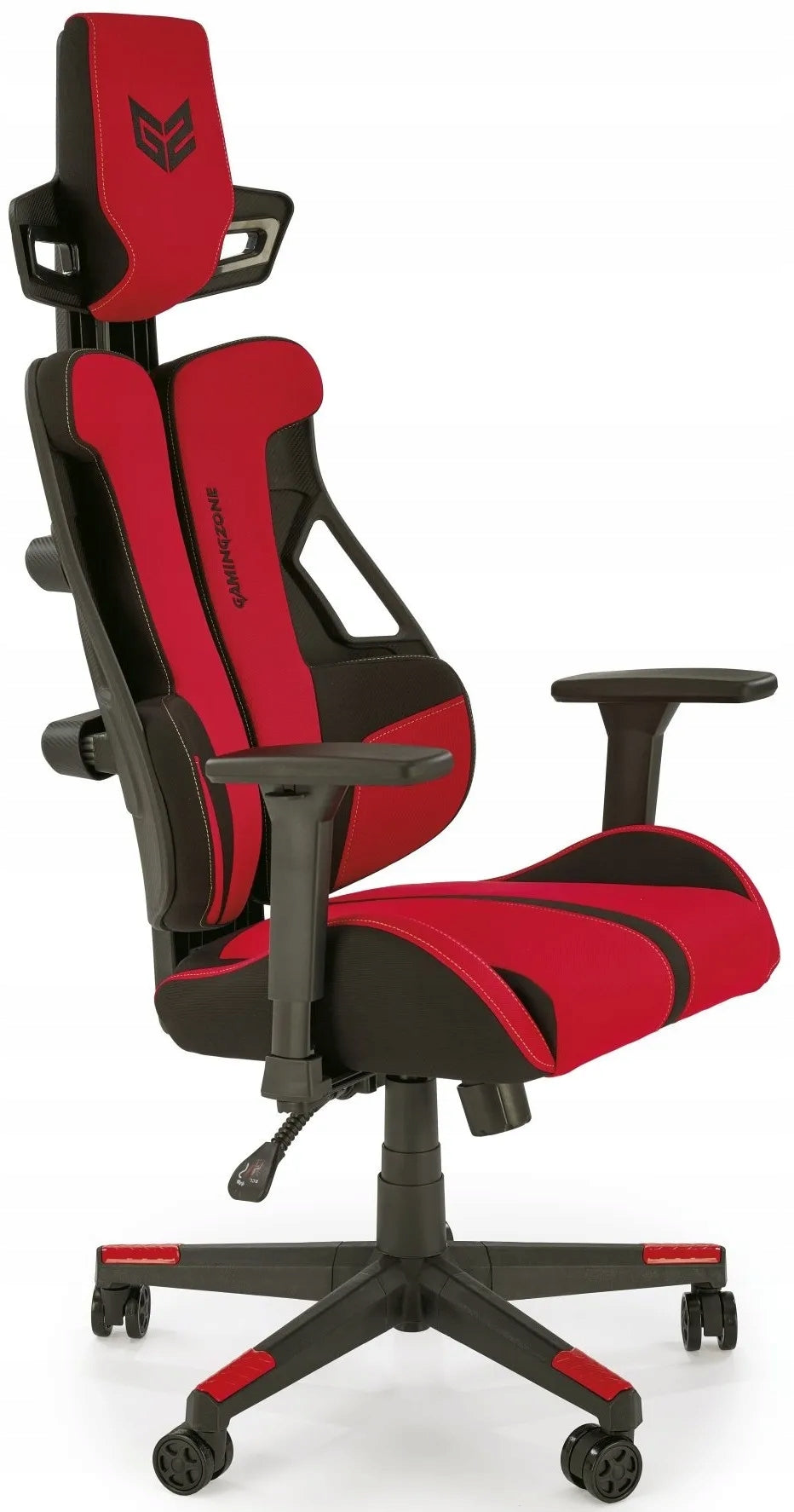 Gaming chair NITRO 2 Halmar black red multiblock swivel fabric