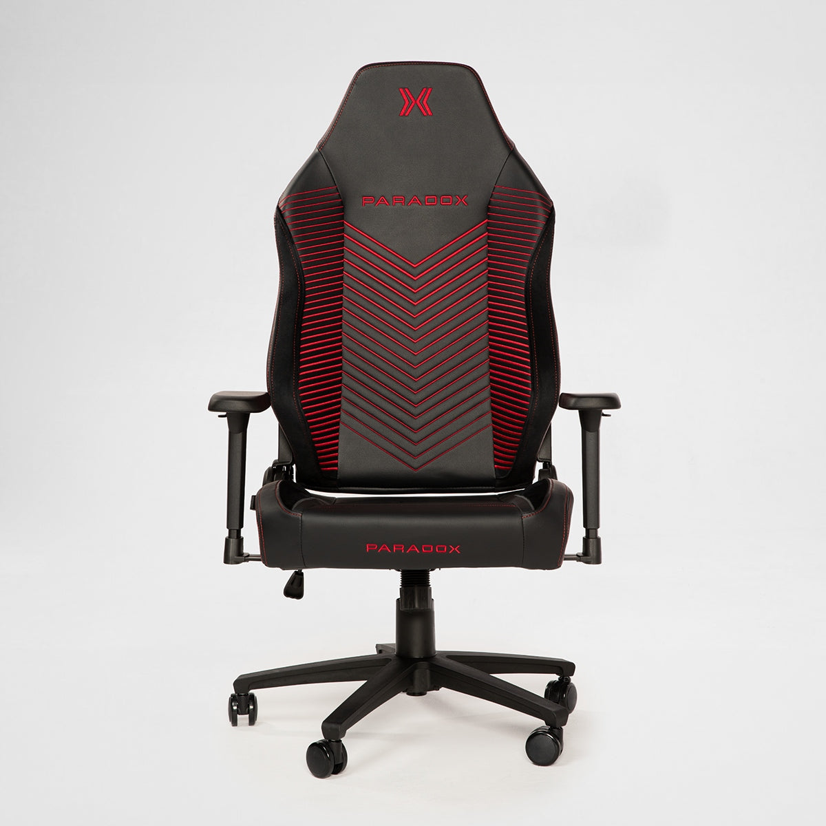 Gaming chair Paradox Vanguard Crimson Arovs eco-leather beautiful design Packaging status original