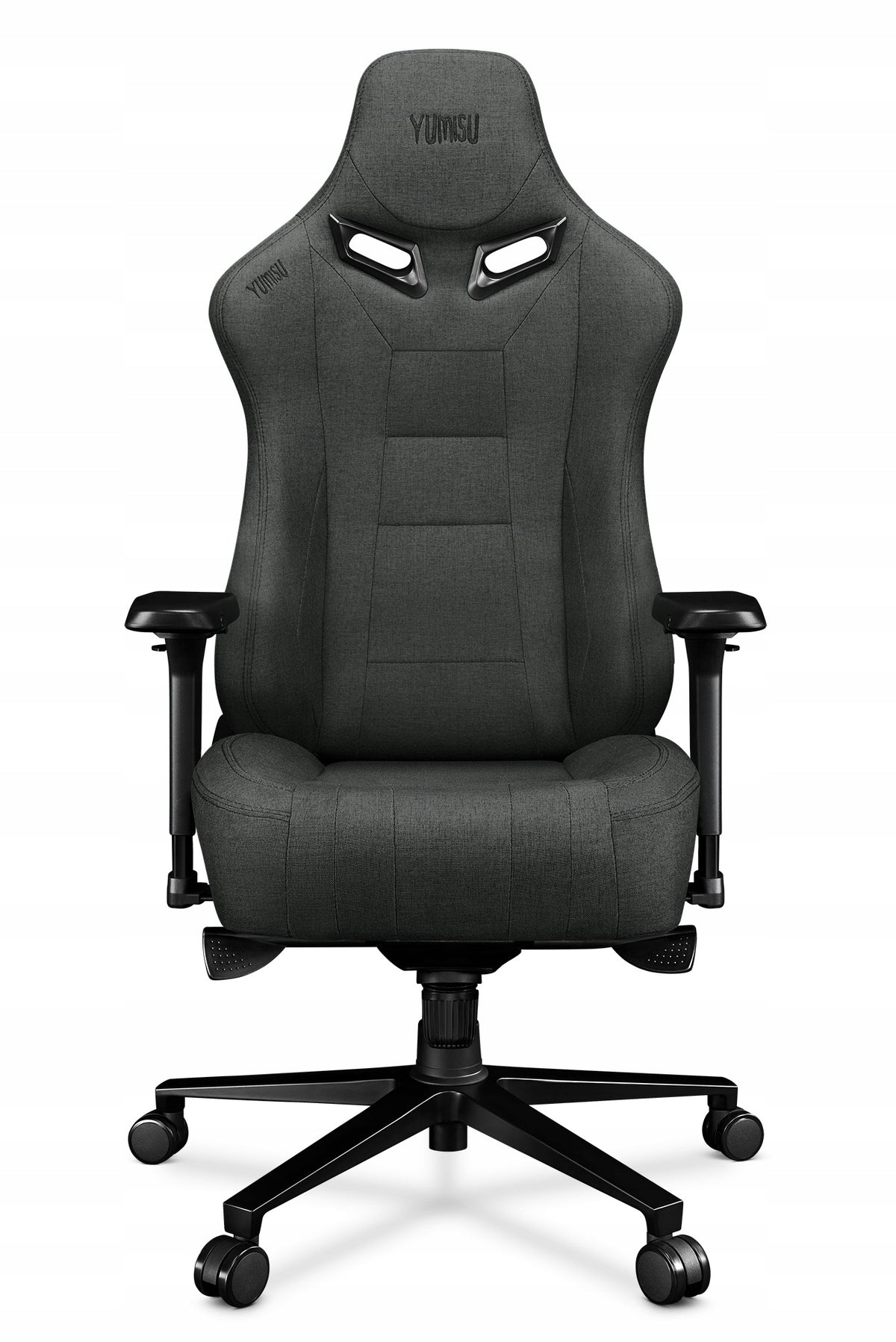 Gaming chair Premium gaming office YUMISU 2049 Gray 4D Material Manufacturer code Yumisu 2049 4D Ciemnoszary Tkanina