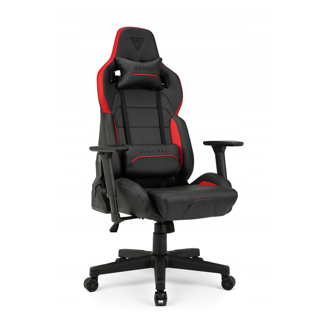 Gaming chair Sense7 Sentinel Faux leather black-red