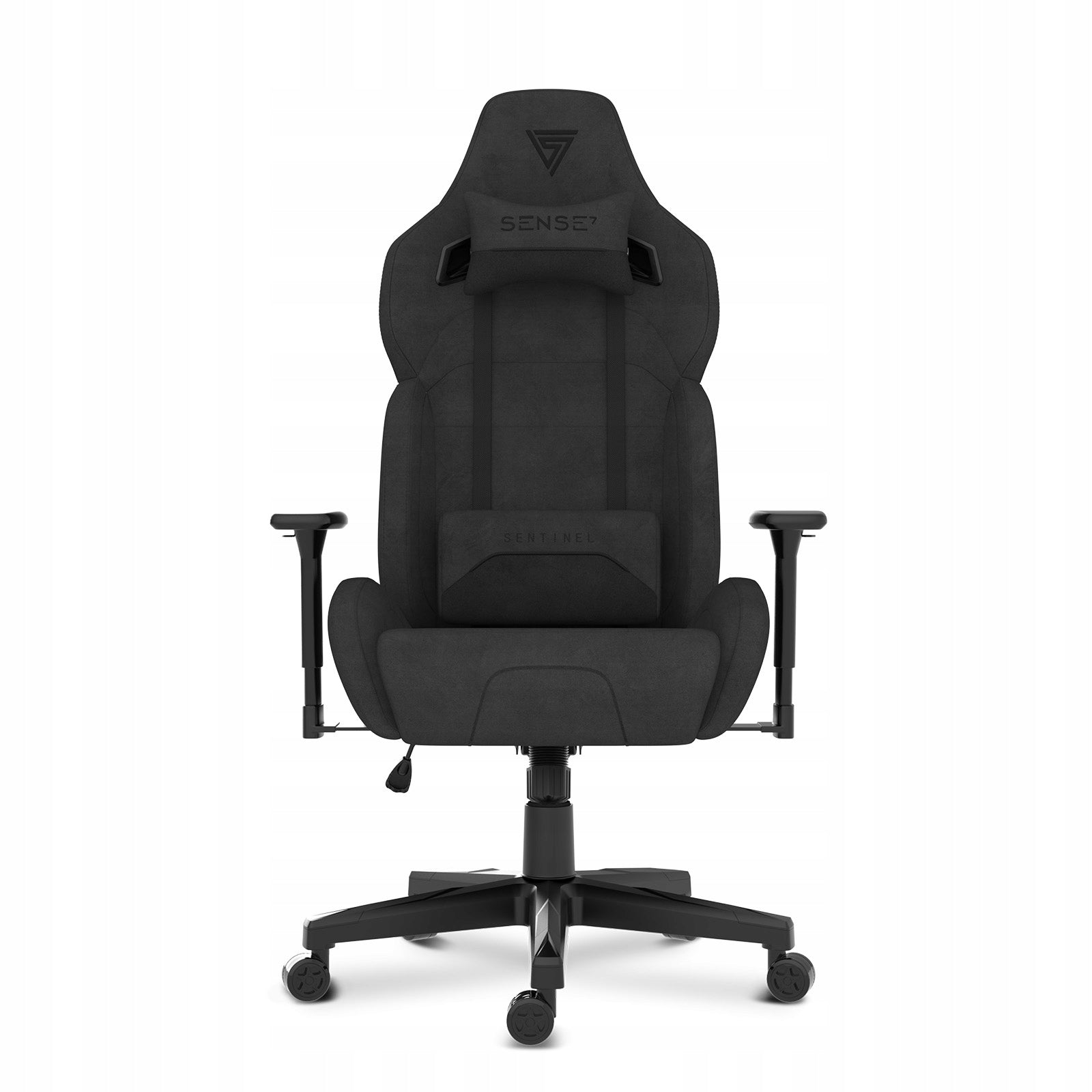 Gaming chair Sense7 Sentinel fabric black Manufacturer code 8148250