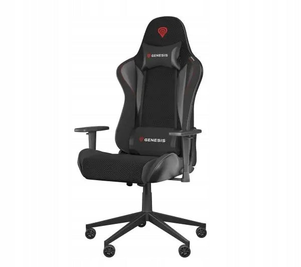 Gaming chair for gamers Genesis Nitro 440 G2 up to 120kg ECO Leather Black Brand Genesis
