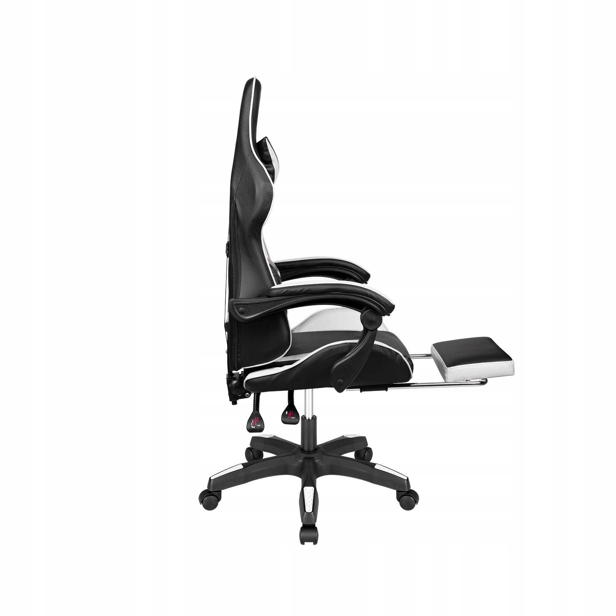 Gaming chair for player swivel office chair footrest Kruger&Matz Furniture height 150 cm