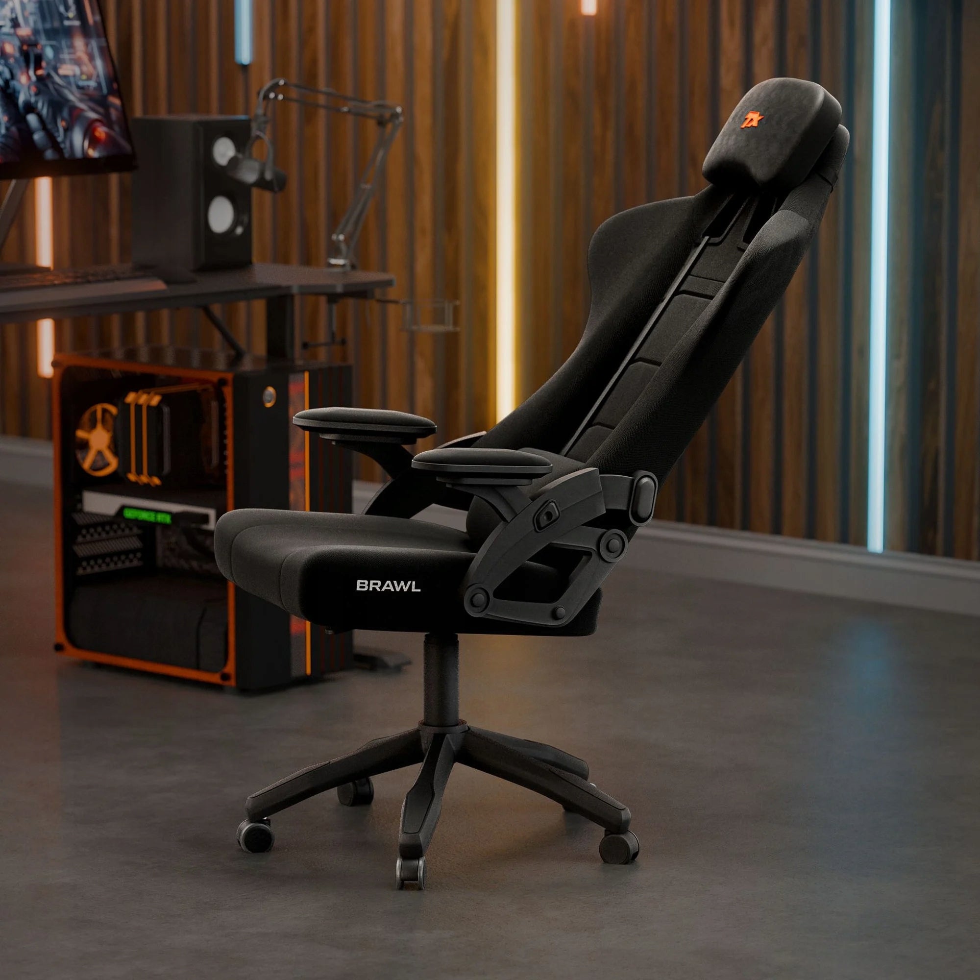 Gaming chair swivel bucket office chair adjustable TREX E-SPORTS Brand Trex E-Sports