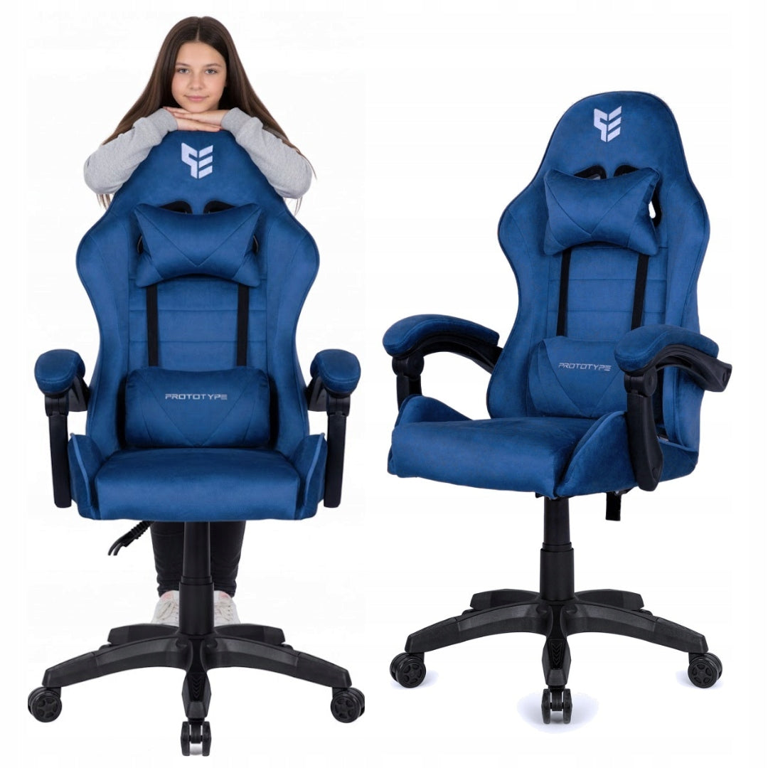 Gaming chair swivel player velour desk chair breathable GAME XL
