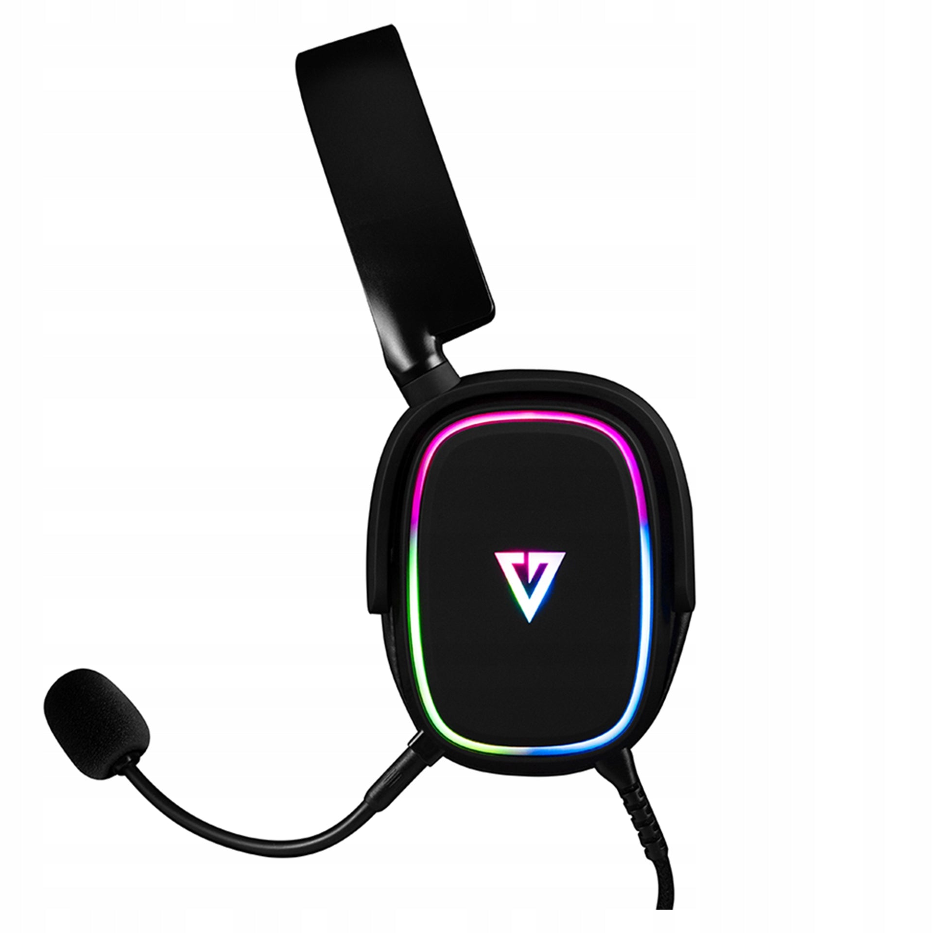 Gaming headphones with microphone MODECOM VOLCANO PROMETHEUS USB LED RGB Manufacturer code S-MC-899-PROMETHEUS-100