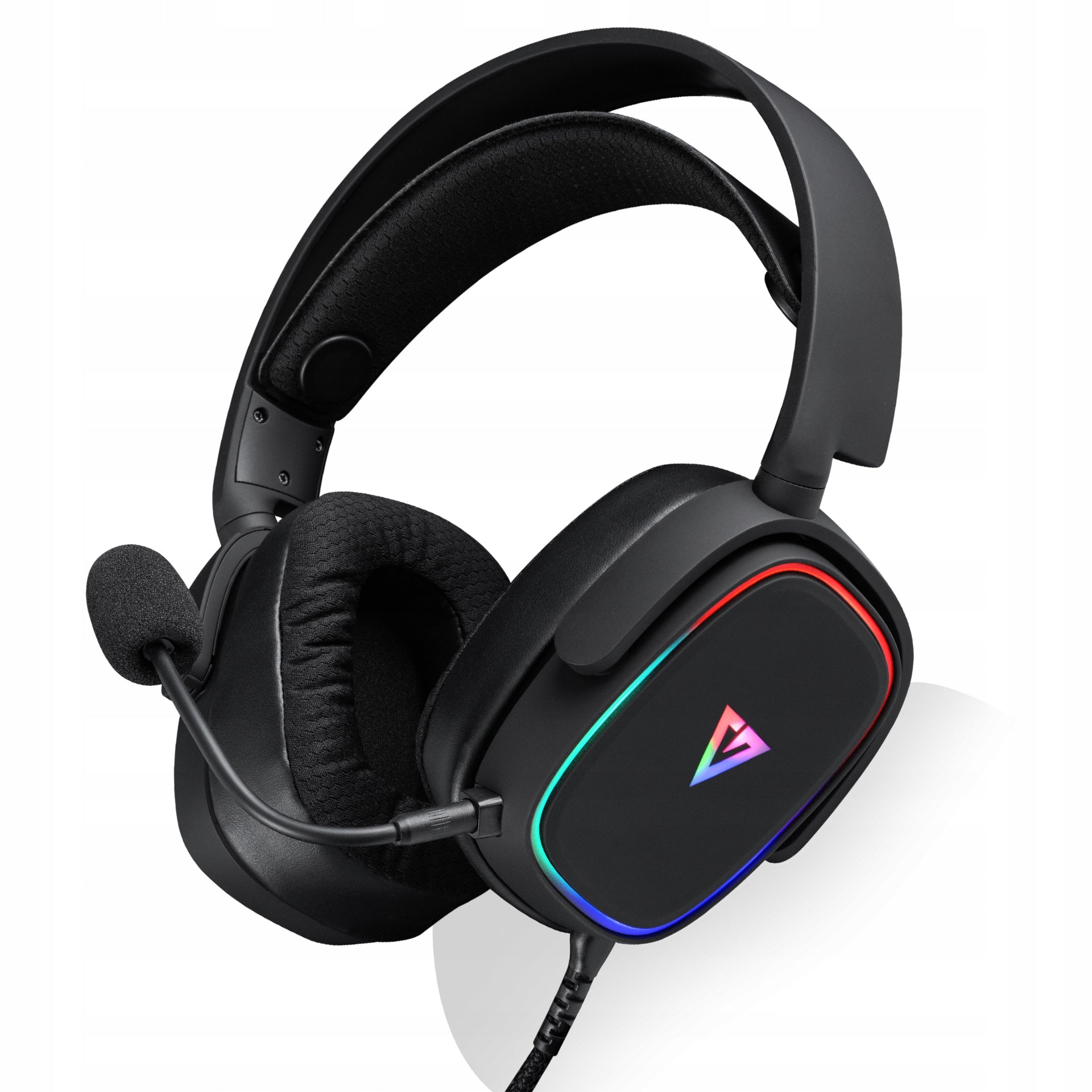 Gaming headphones with microphone MODECOM VOLCANO PROMETHEUS USB LED RGB