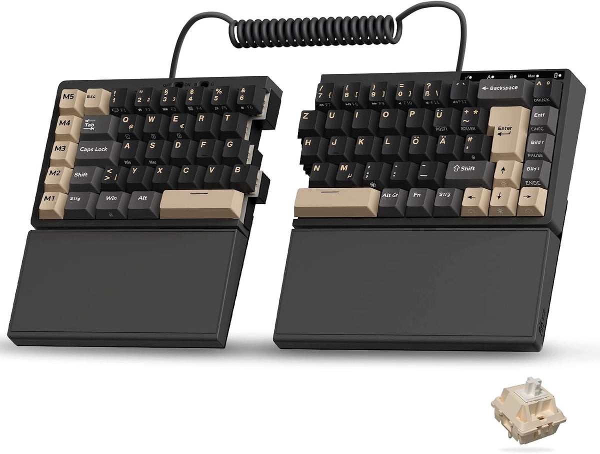 Gaming keyboard RK ROYAL KLUDGE S70 QWERTZ B64 14b