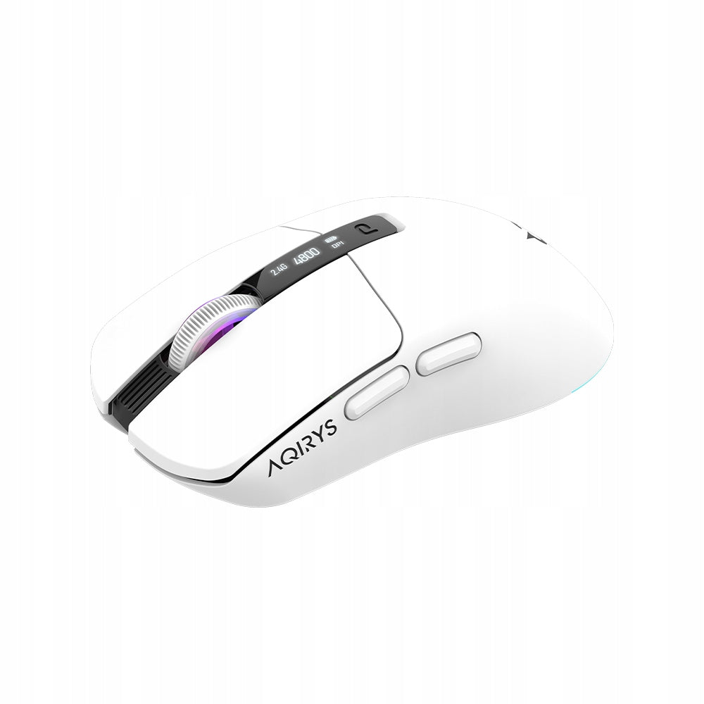 Gaming mouse M2 wireless RGB 12000 DPI 1000 Hz white Manufacturer AQIRYS