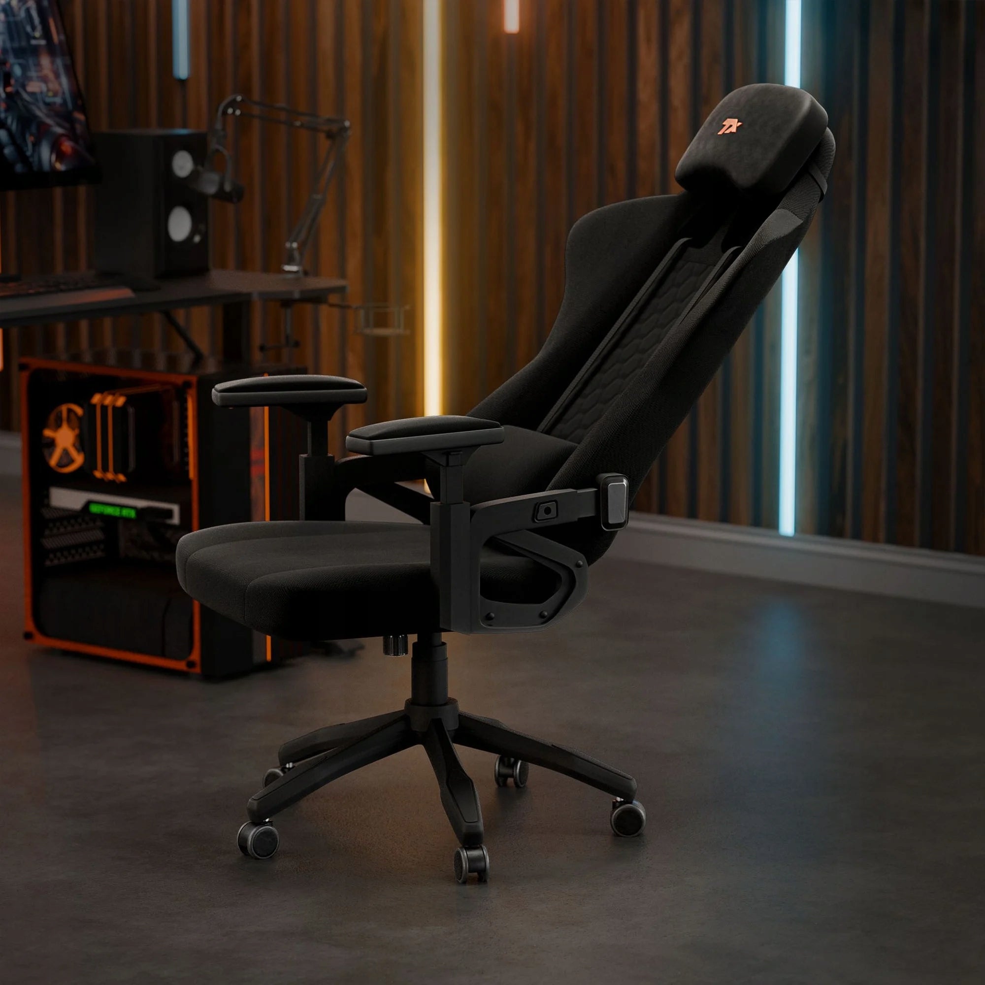 Gaming office chair adjustable armrests 3D MAGNAR TREX E-SPORTS Medical device no