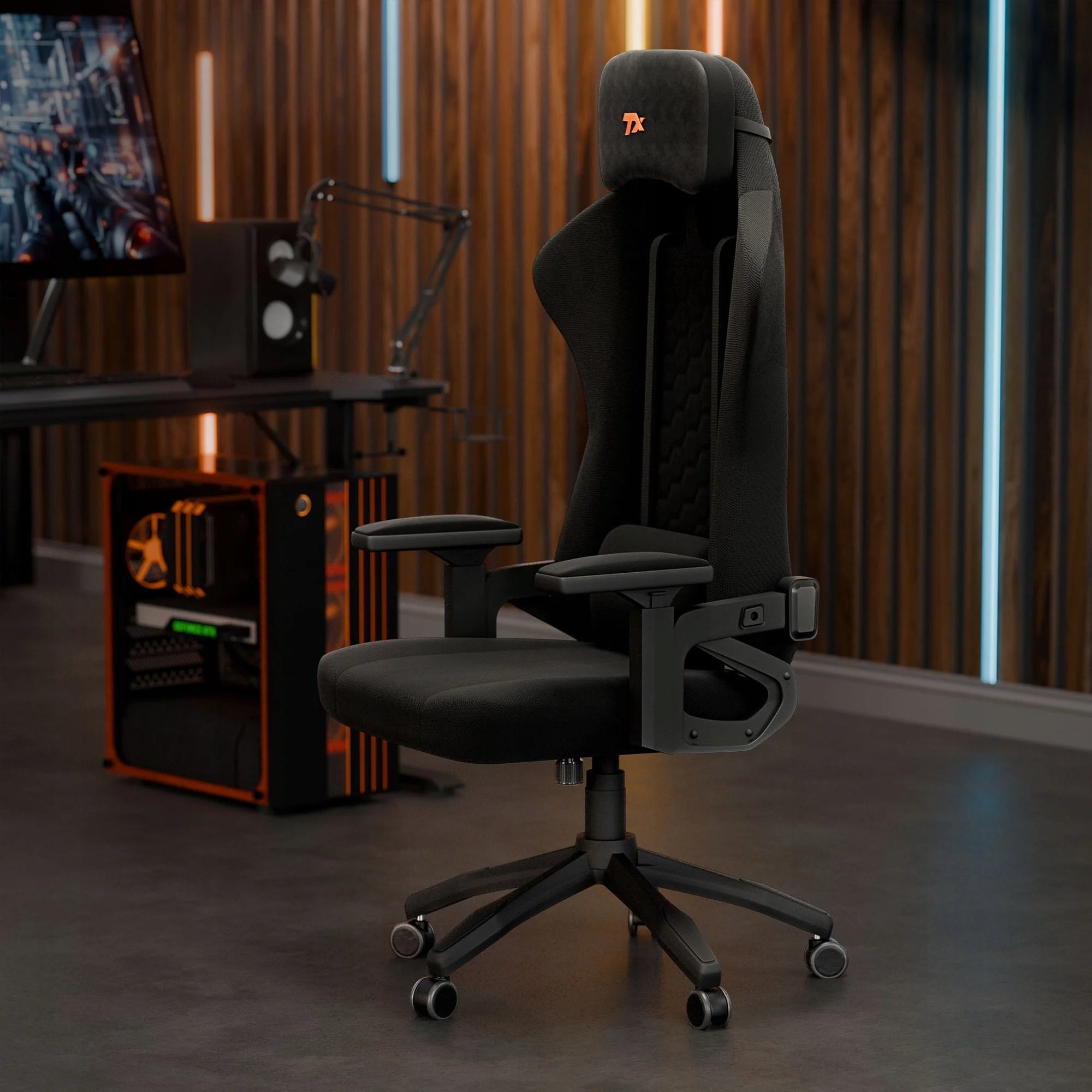 Gaming office chair adjustable armrests 3D MAGNAR TREX E-SPORTS Packaging status original