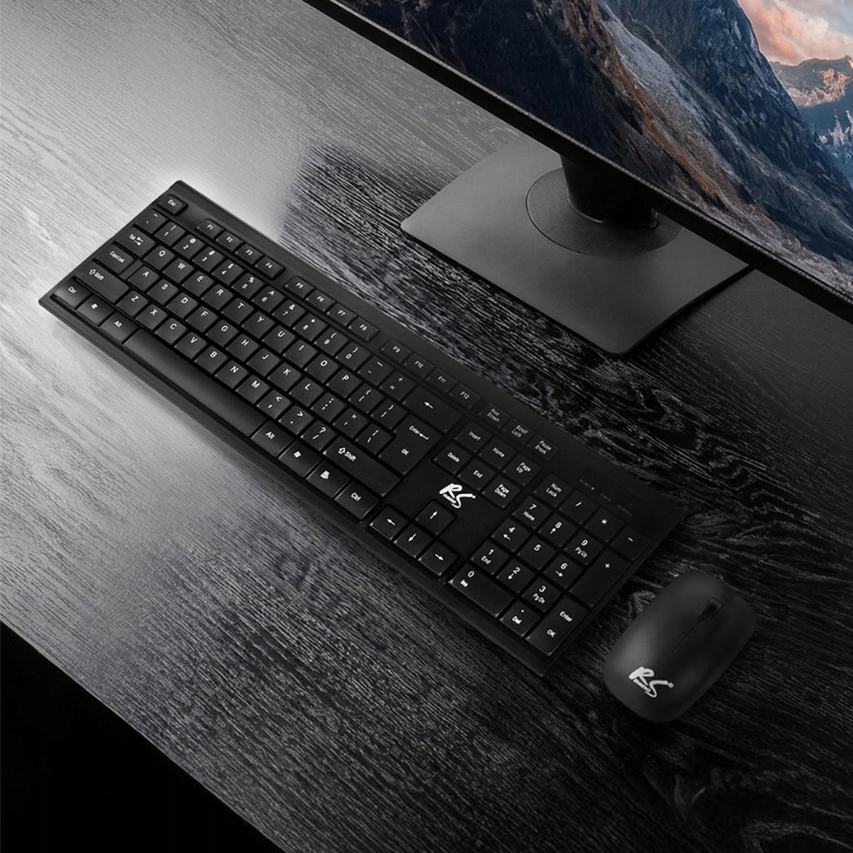Gaming set keyboard and wireless mouse + 2x AAA battery NanoRS Manufacturer code 5902211143642