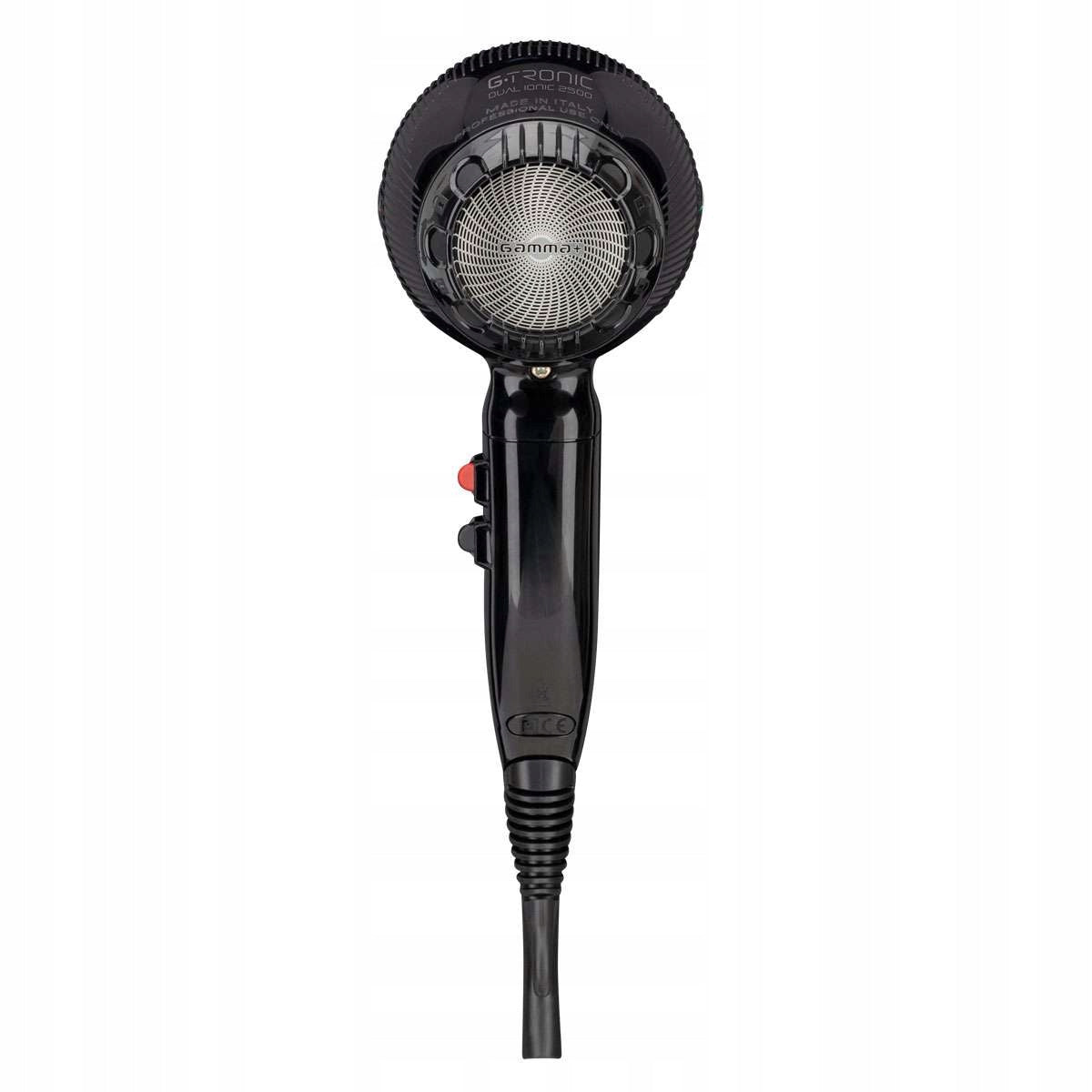 Gamma Più G-Tronic Dual Ionic 2500 Dryer - Black Manufacturer code PAGTRONIGSK032
