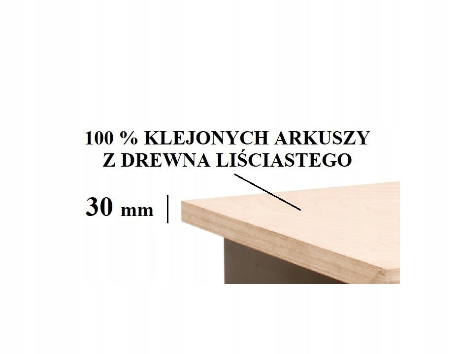 Garage Workbench Tool Cabinet Manufacturer code GSW 01 K/30 szary