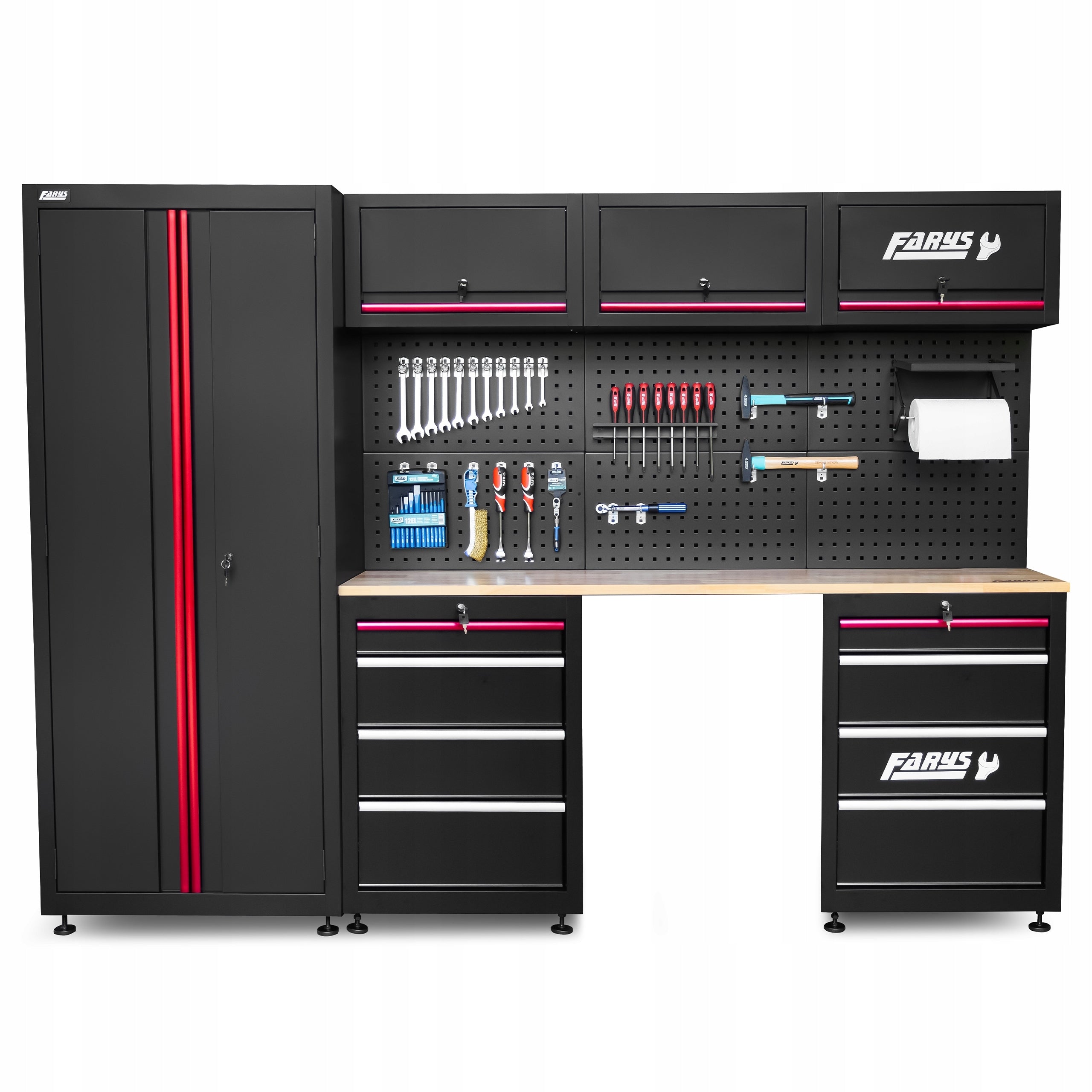Garage furniture workshop rack cabinet for garage workshop FR4112 + FREEBIE Product depth 46 cm