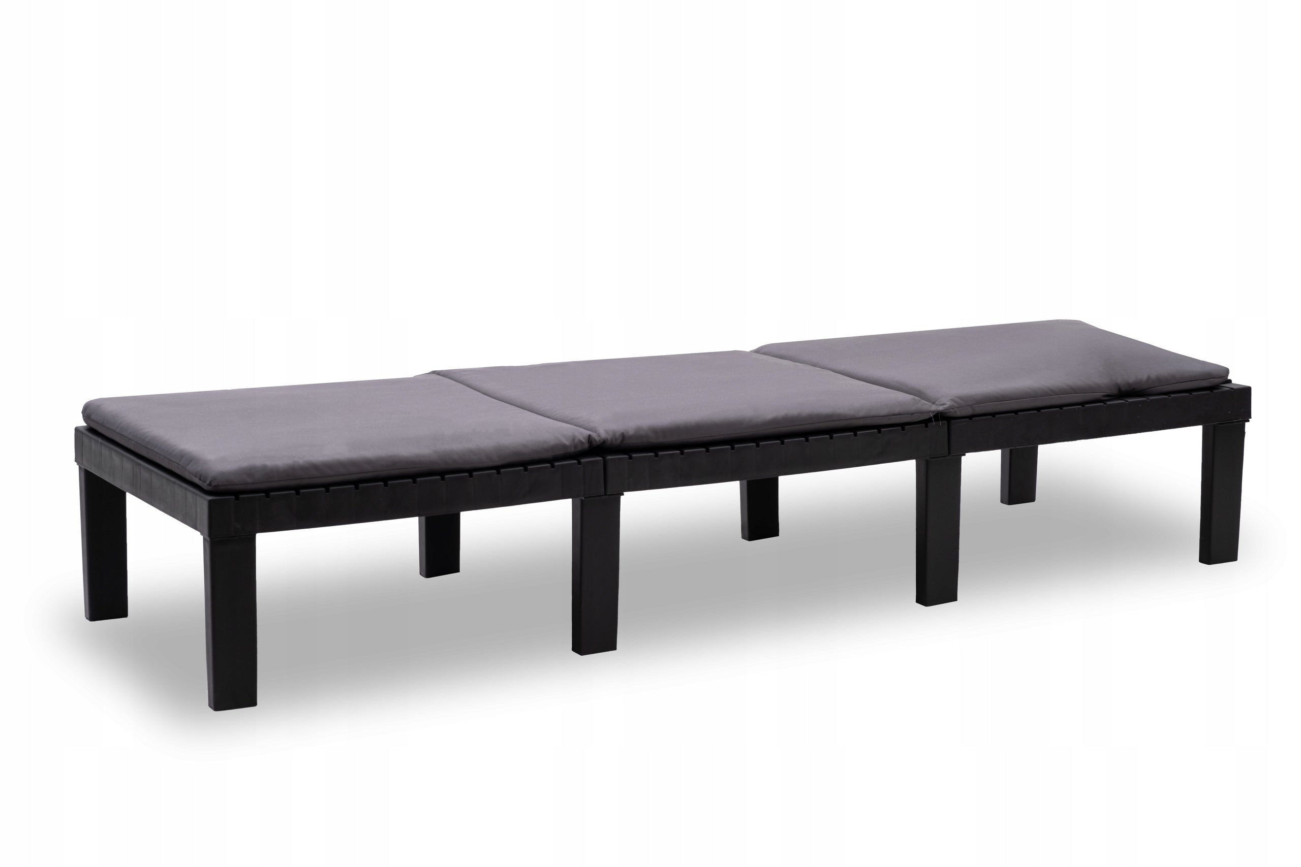 Garden Beach Lounger with PILLOW Haiti PROgarden Anthracite Model Haiti