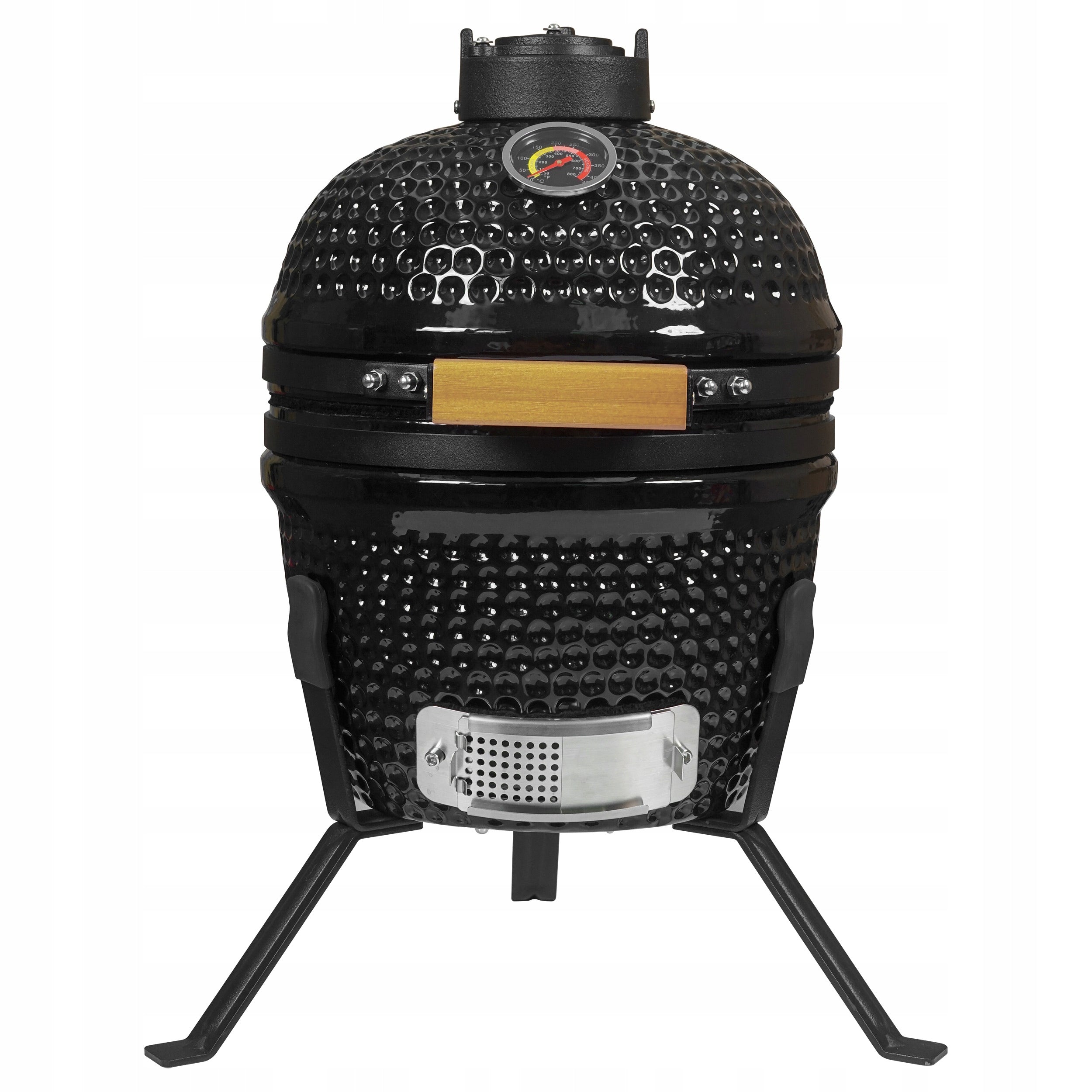 Garden Ceramic Charcoal Grill Stainless Steel 13" Portable with Lid Manufacturer code GRILL CER CL-13