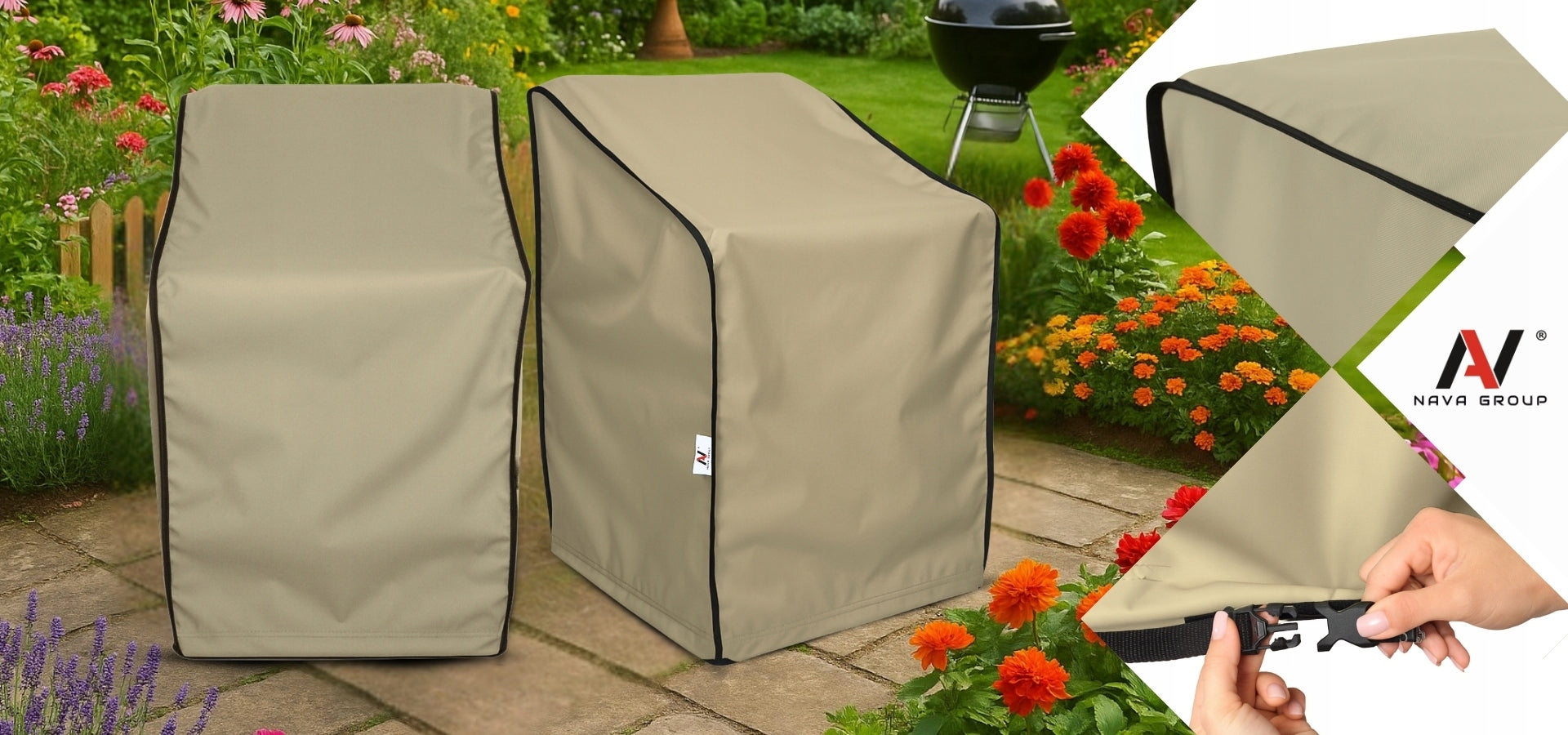 Garden Chair Cover Waterproof Tarpaulin Chair Strong Manufacturer no brand