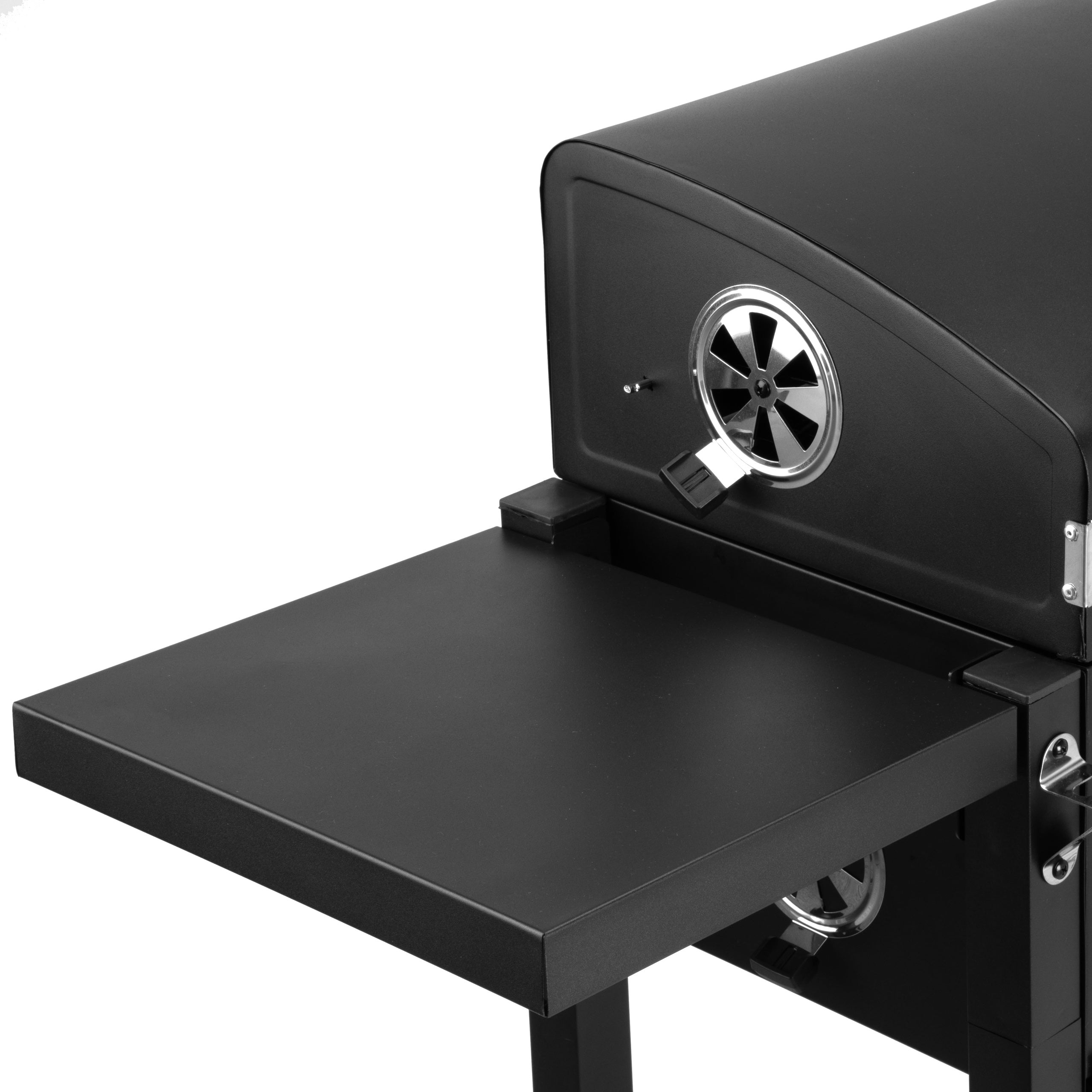 Garden Charcoal Grill with Cover Ashtray Thermometer Burner Adjustment Grill depth 36 cm
