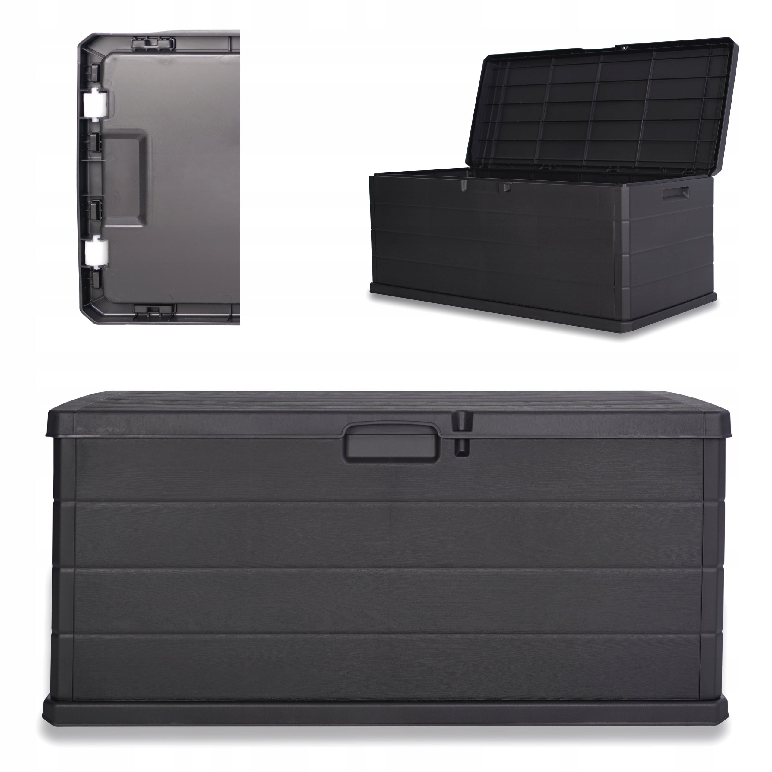 Garden Chest 340 l for Terrace Balcony Trunk