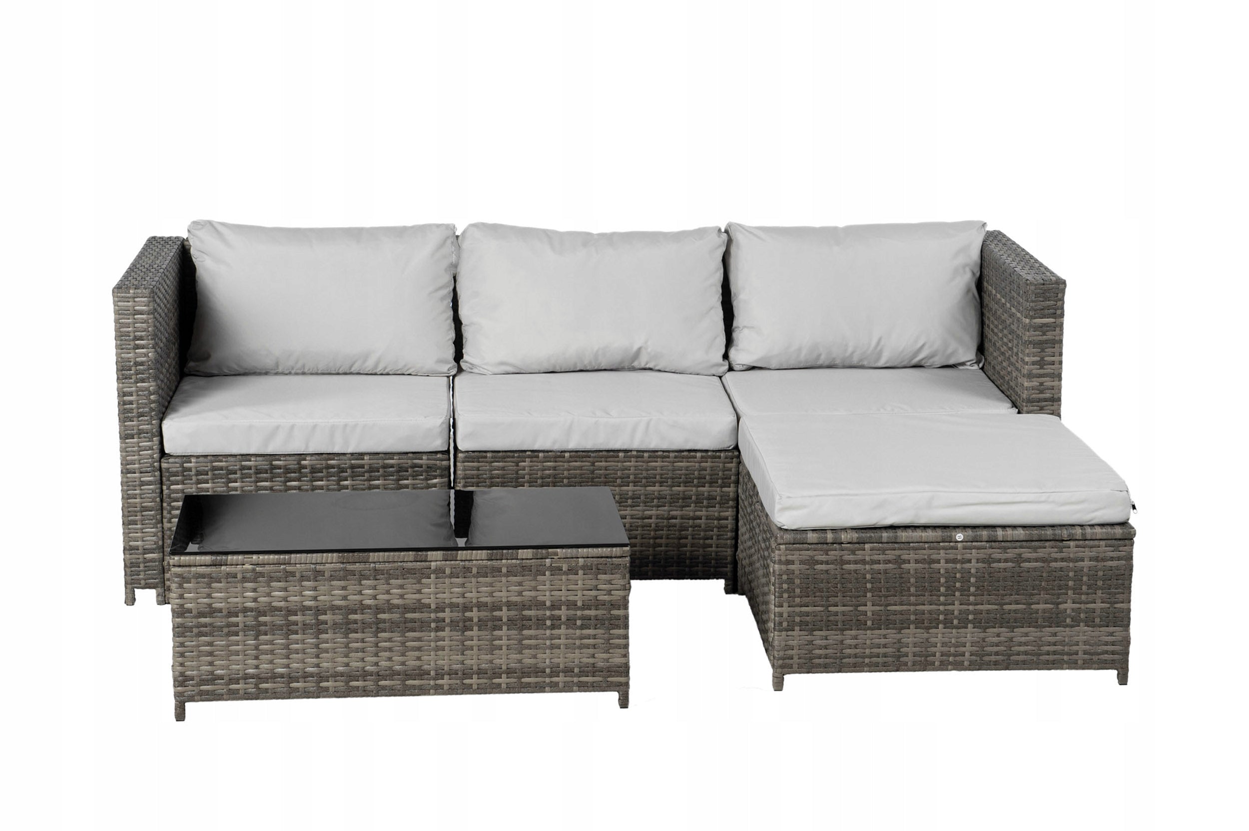 Garden Corner Set Technorattan Modular Set for Terrace BOSTON 5os Manufacturer code Zestaw mebli ogrodowych Klementynka
