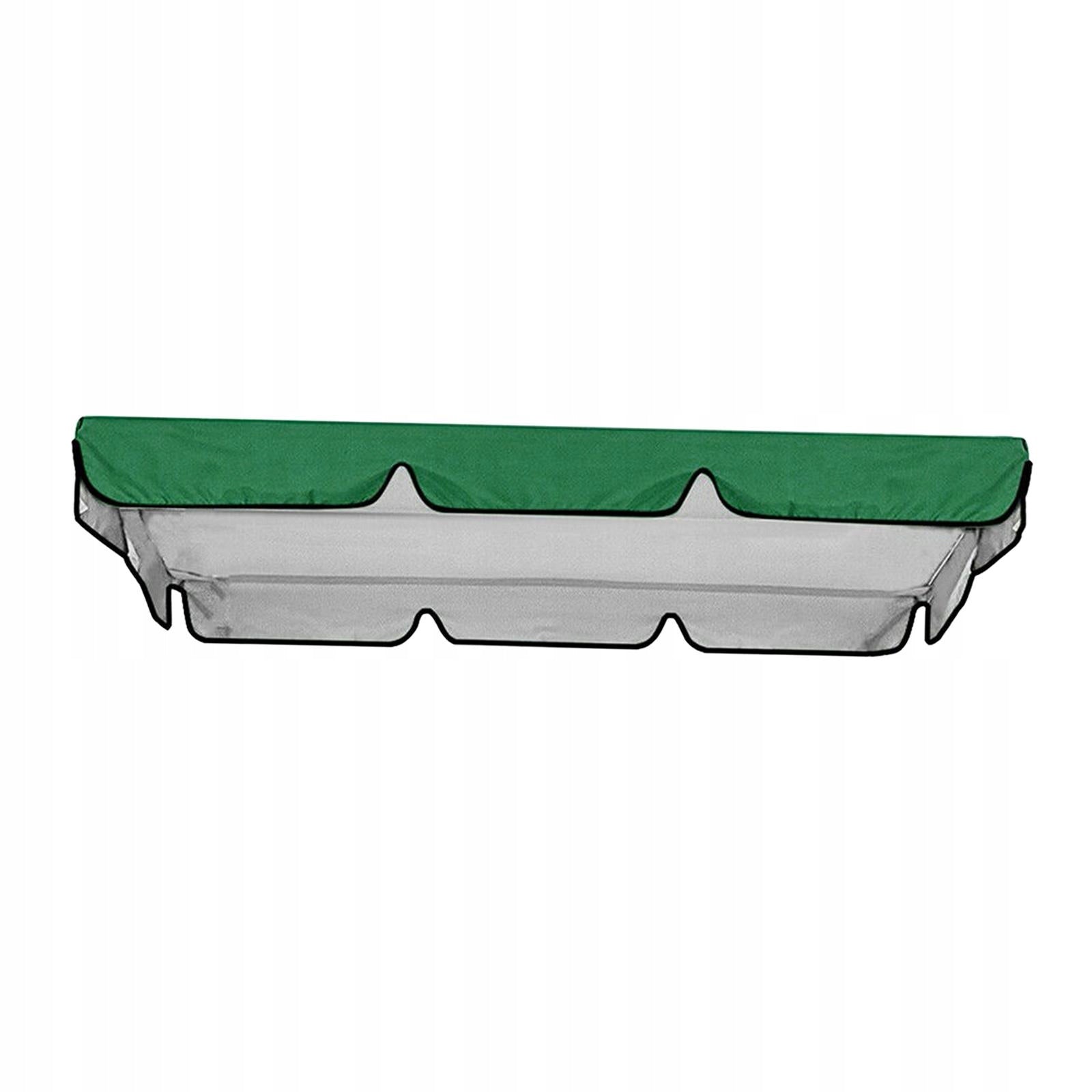 Garden Cover, 3 Seat Swing Green 164x114x15cm