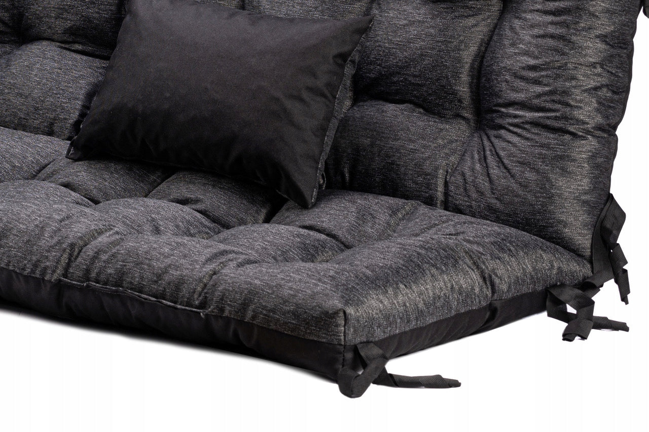 Garden Cushion 120 x 50 x 50 Quilted Swing/Bench Cushion thickness 10 cm