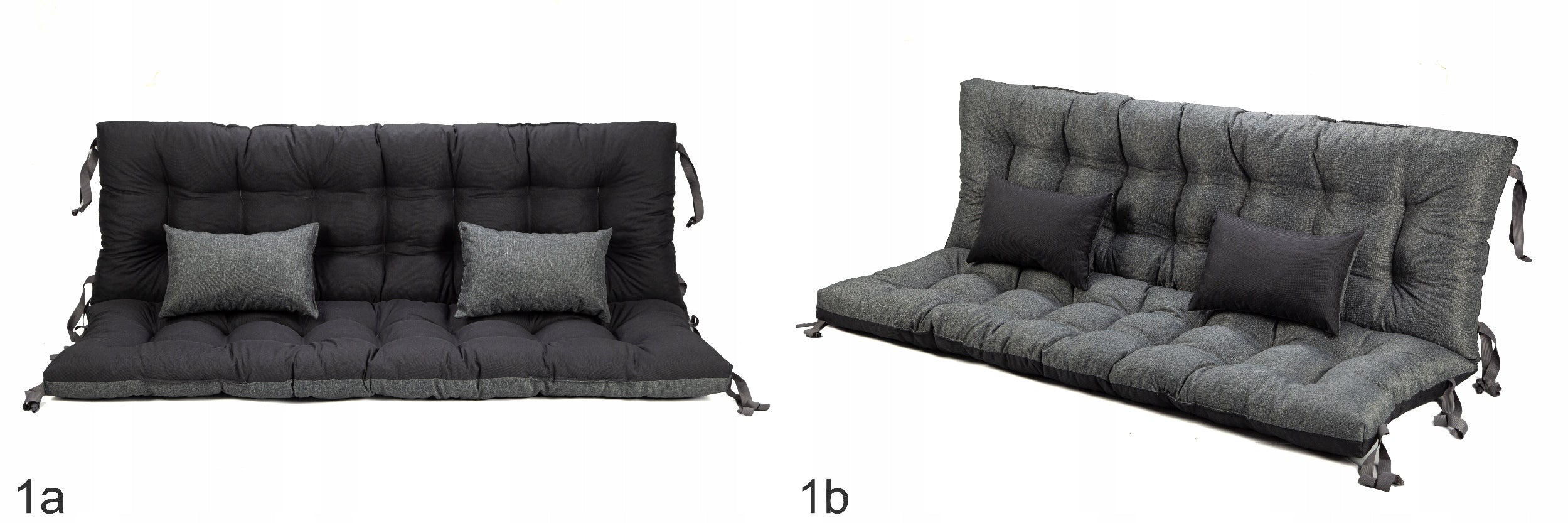 Garden Cushion 120 x 50 x 50 Quilted Swing/Bench Manufacturer no brand