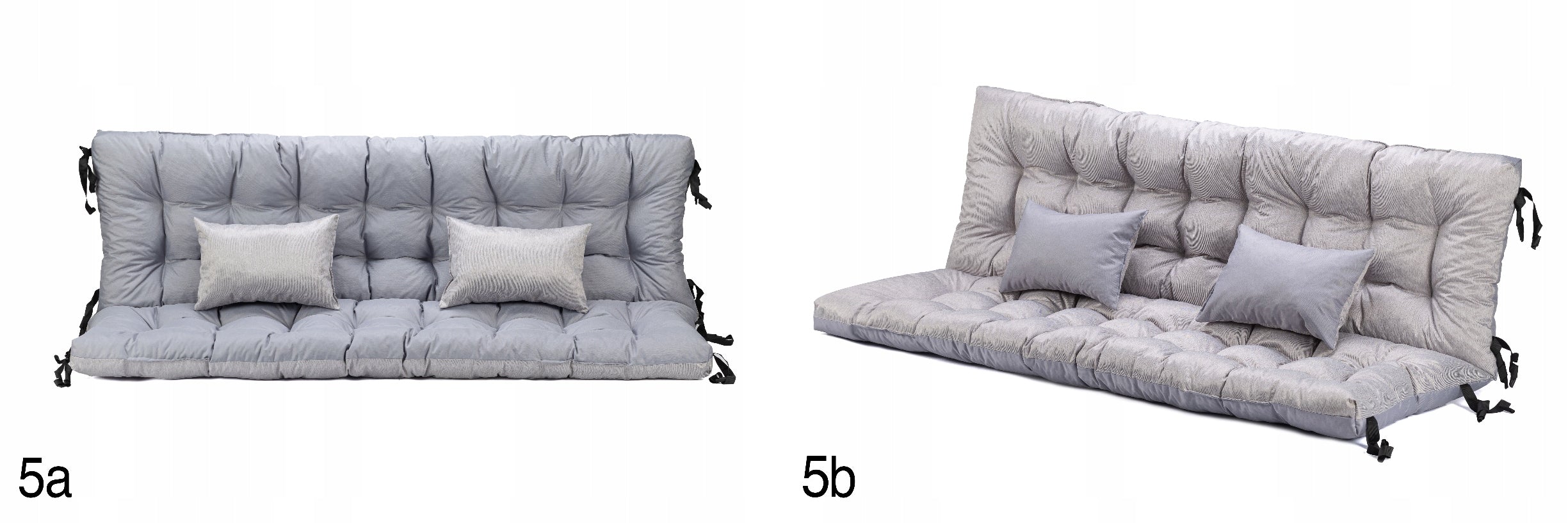 Garden Cushion 120 x 50 x 50 Quilted Swing/Bench Packaging status original